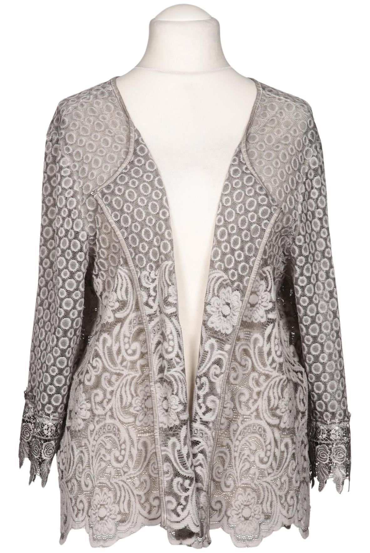 

Sara Lindholm Damen Strickjacke, grau, Gr. 48