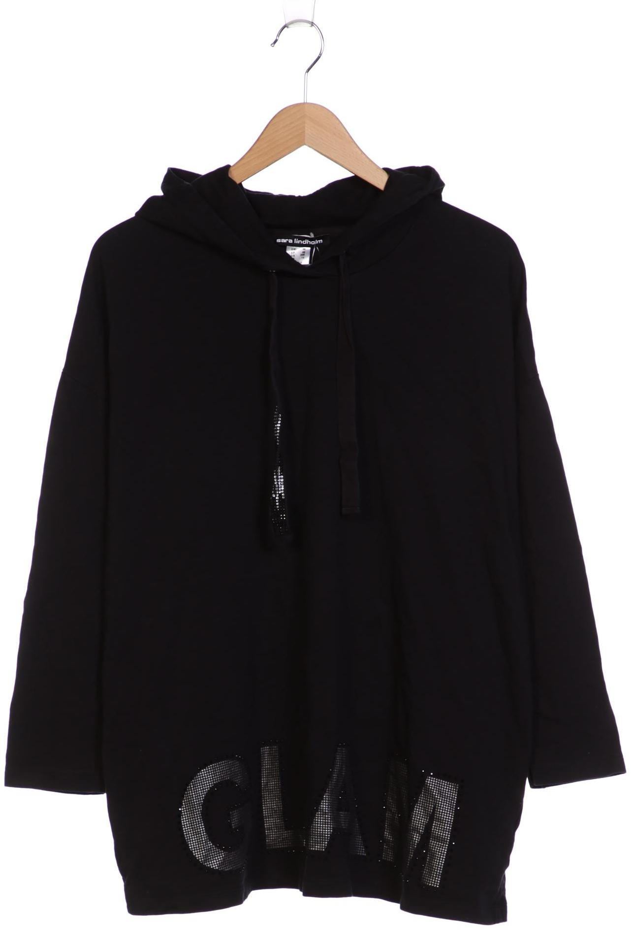 

Sara Lindholm Damen Kapuzenpullover, schwarz, Gr. 46