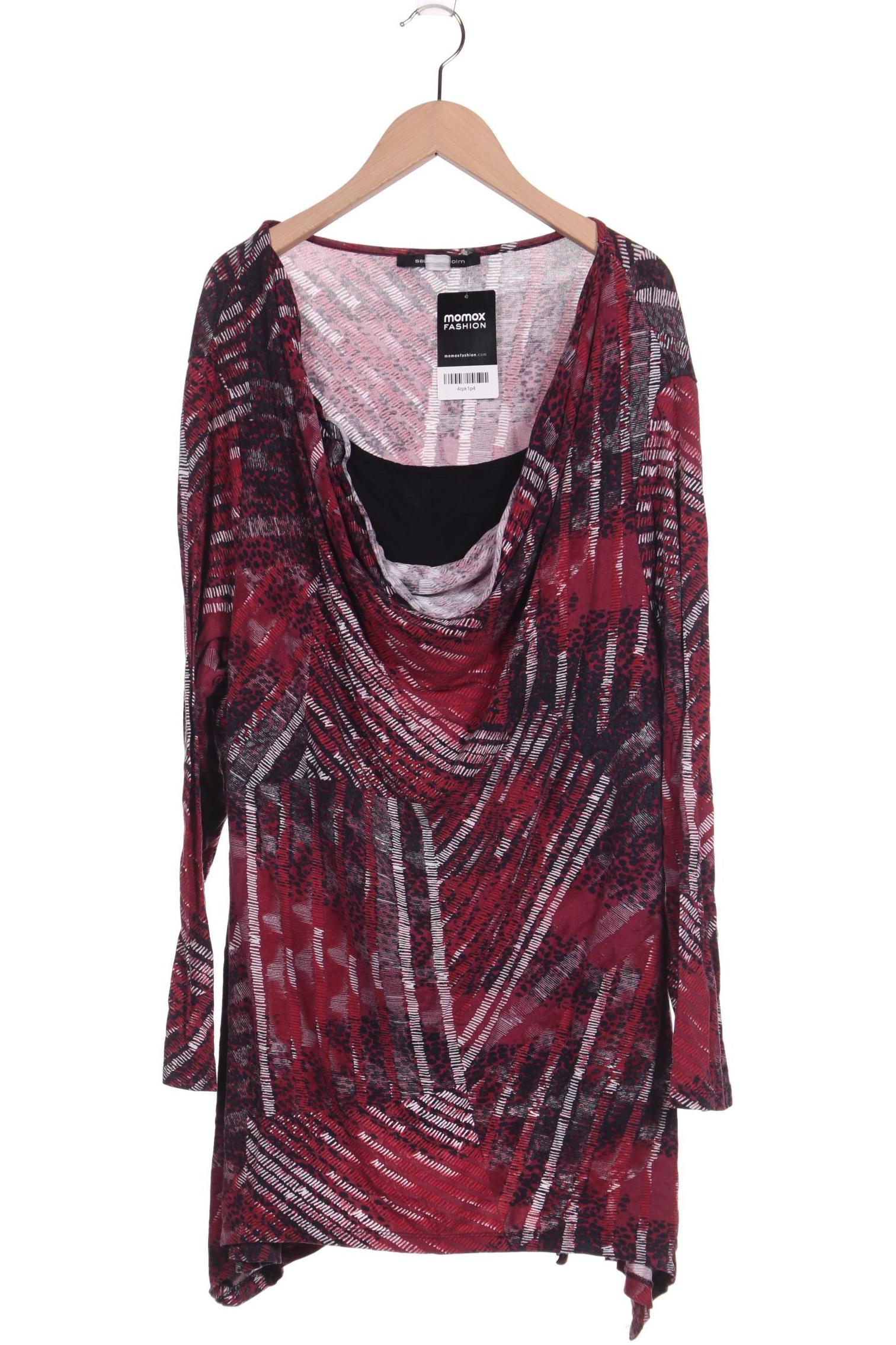 

Sara Lindholm Damen Langarmshirt, bordeaux
