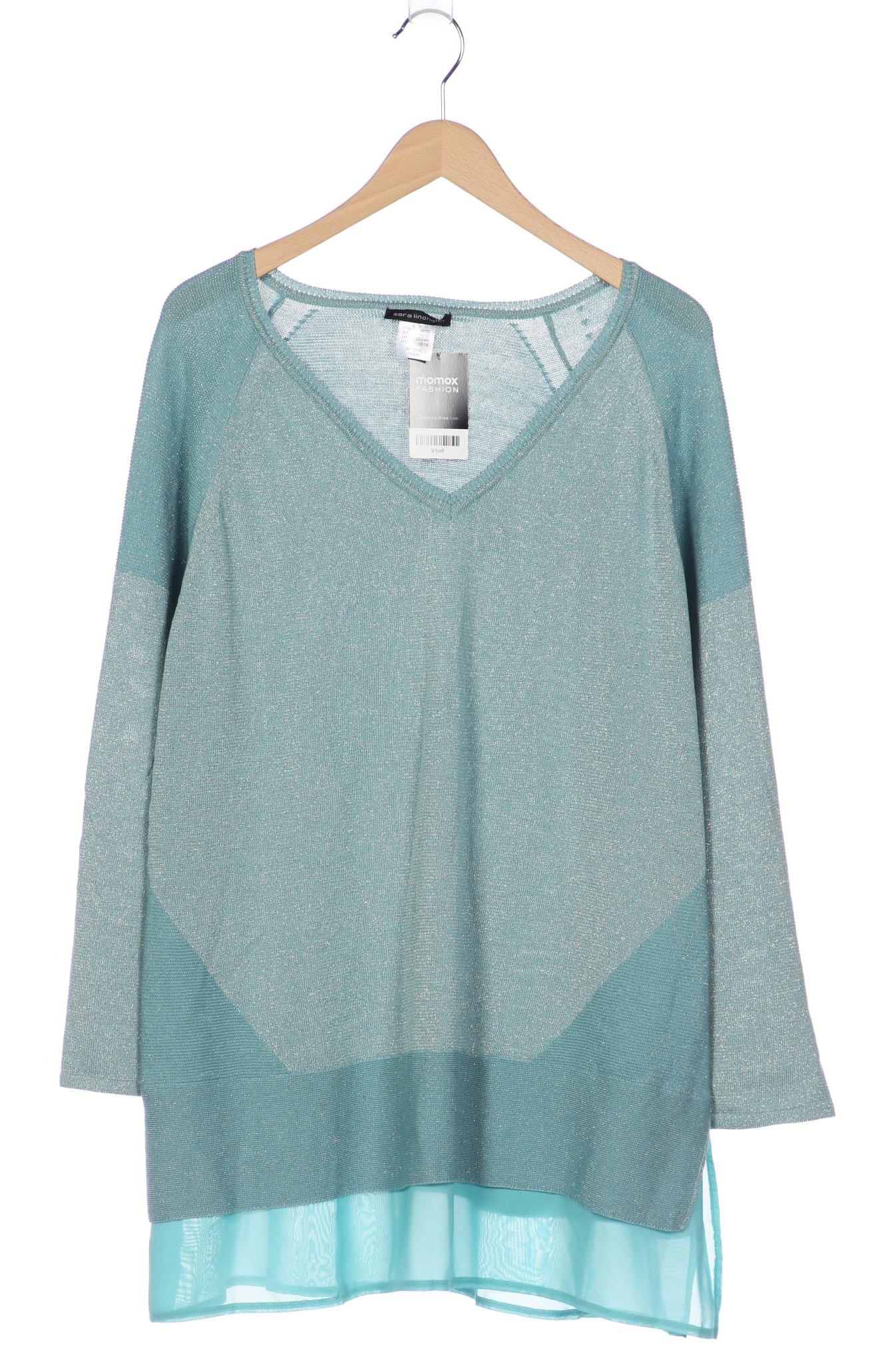 

Sara Lindholm Damen Pullover, türkis, Gr. 48