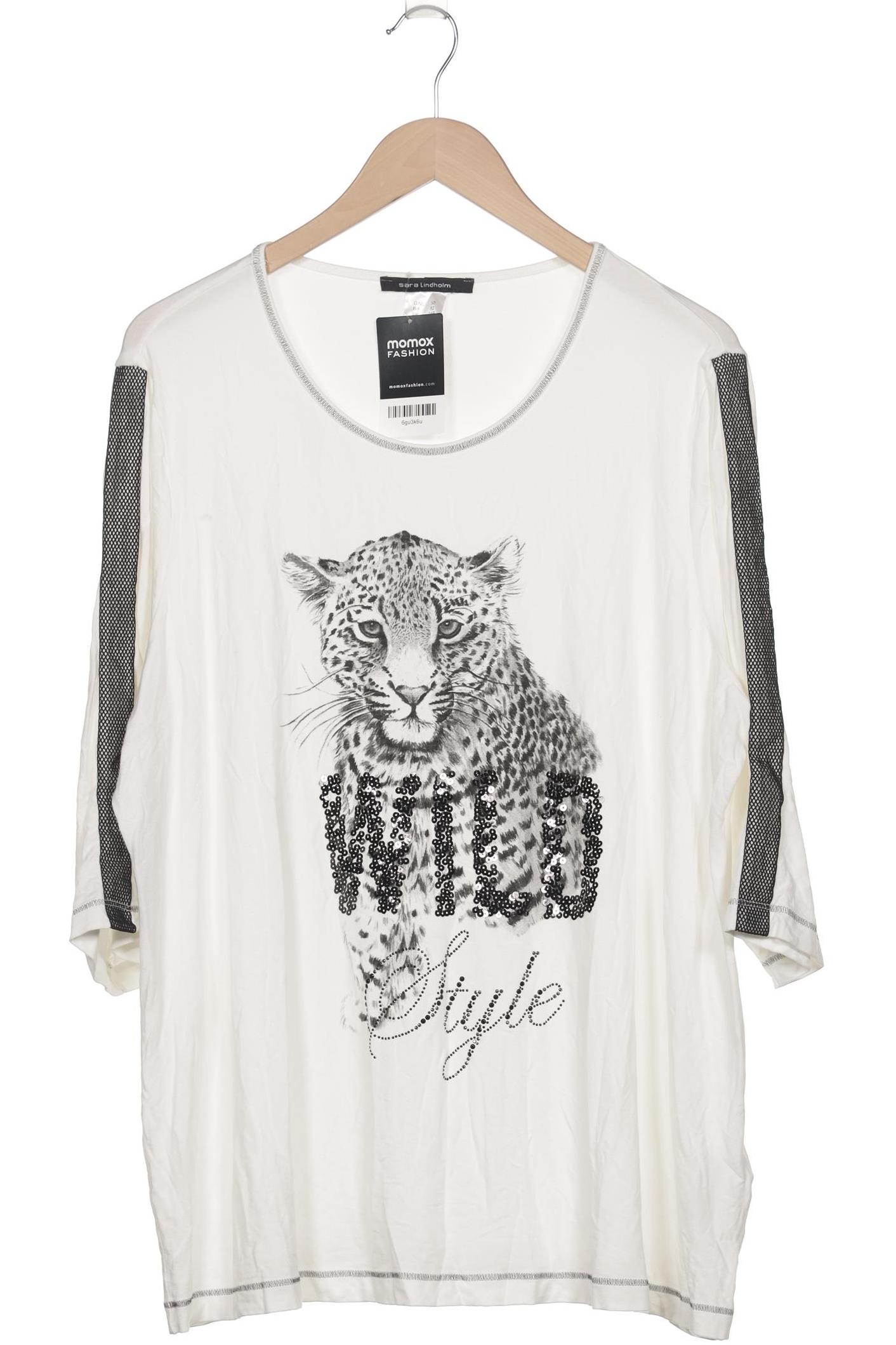 

Sara Lindholm Damen Langarmshirt, weiß, Gr. 50