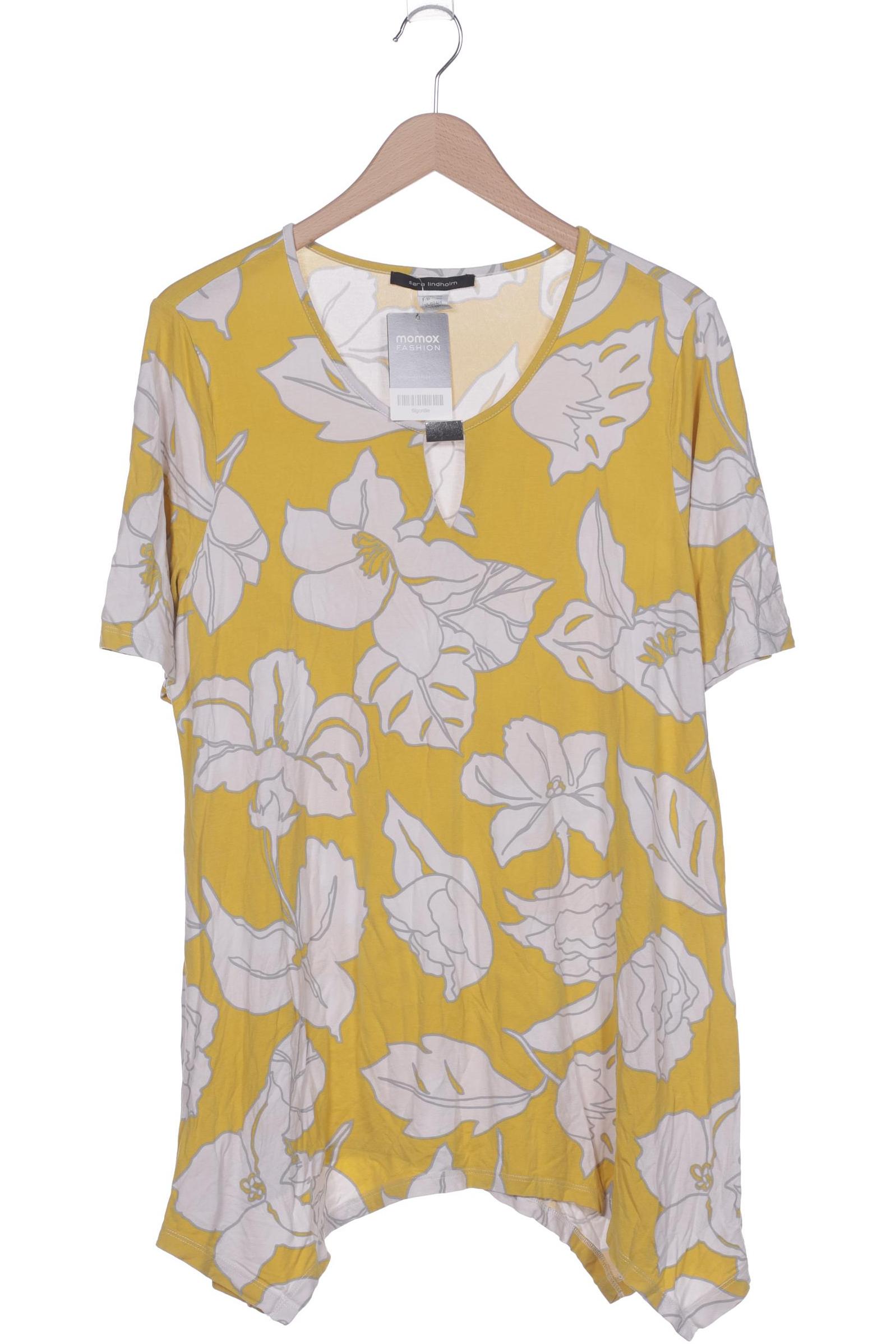 

Sara Lindholm Damen T-Shirt, gelb, Gr. 48