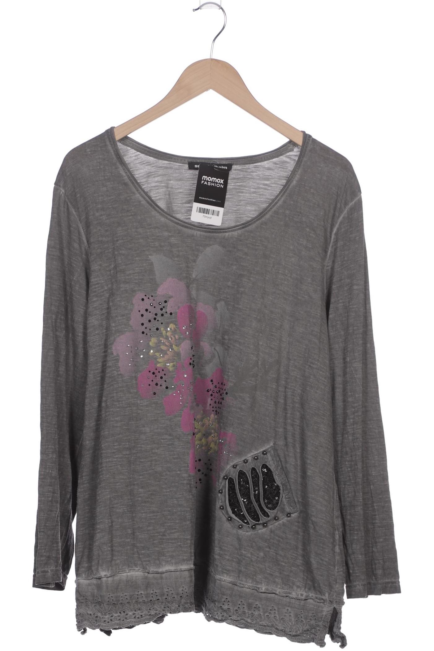 

Sara Lindholm Damen Langarmshirt, grau, Gr. 50