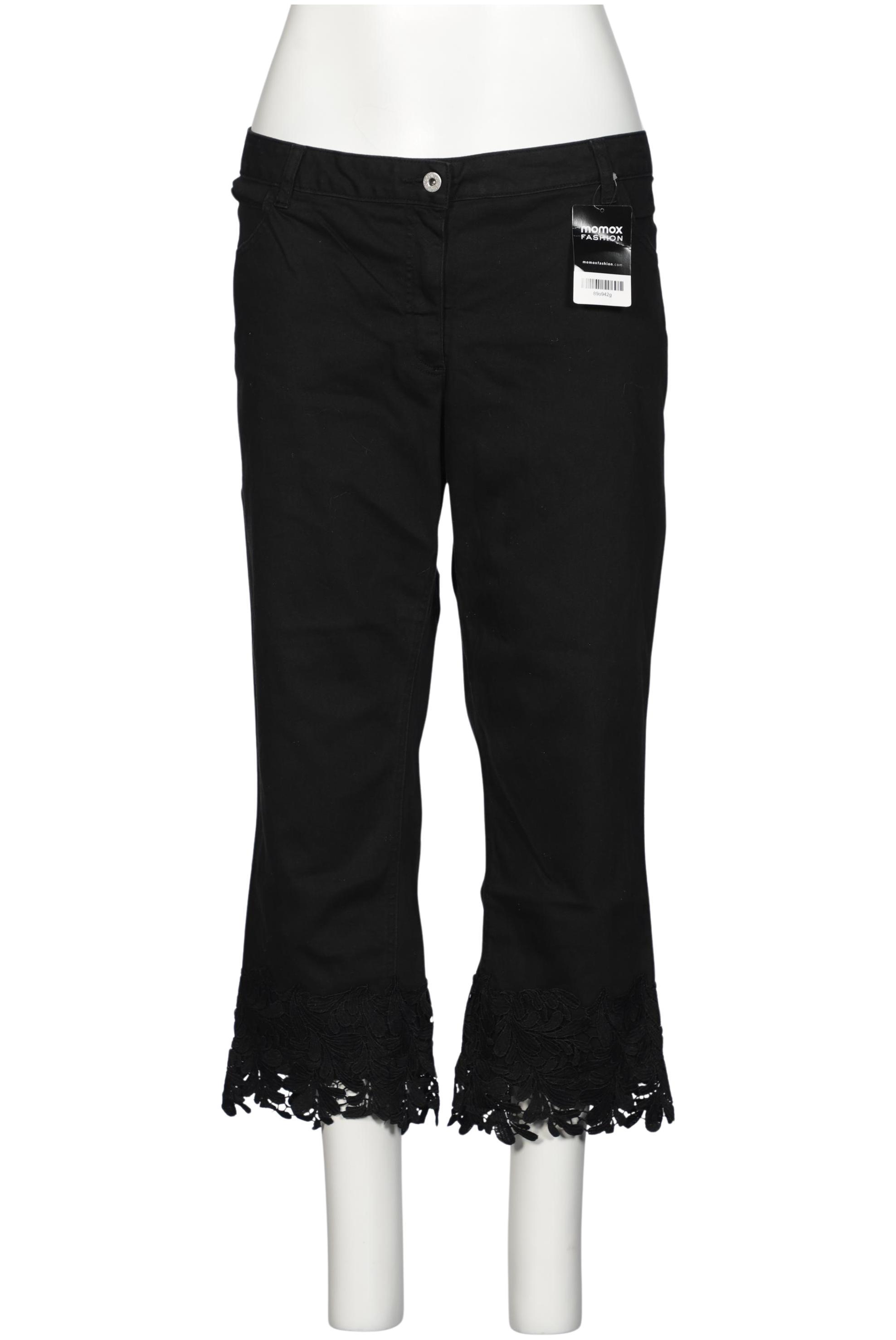 

Sara Lindholm Damen Jeans, schwarz, Gr. 48