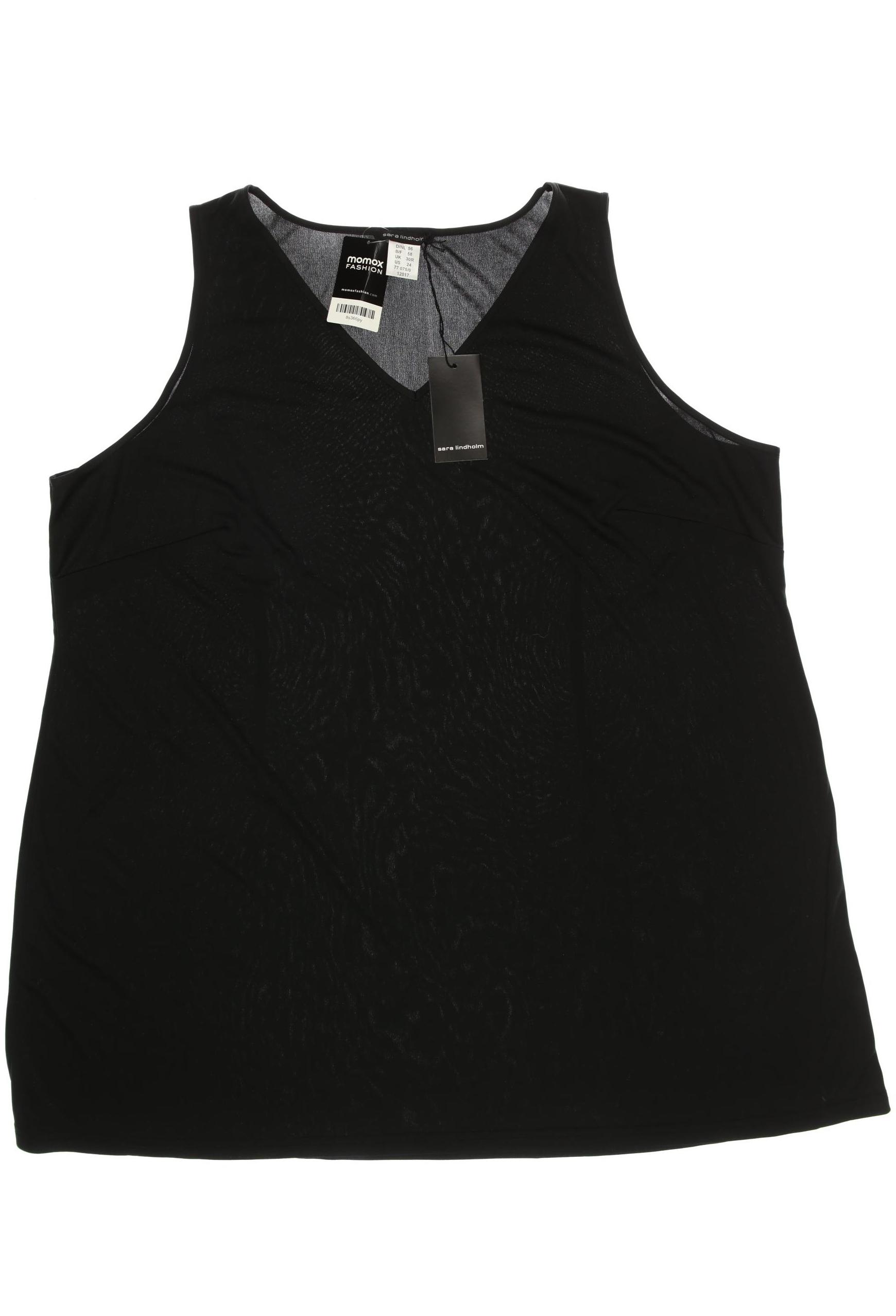 

Sara Lindholm Damen Top, schwarz, Gr. 56