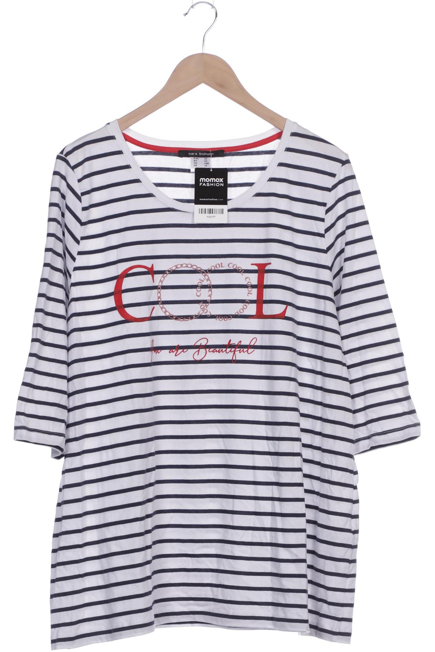 

Sara Lindholm Damen Langarmshirt, weiß, Gr. 50