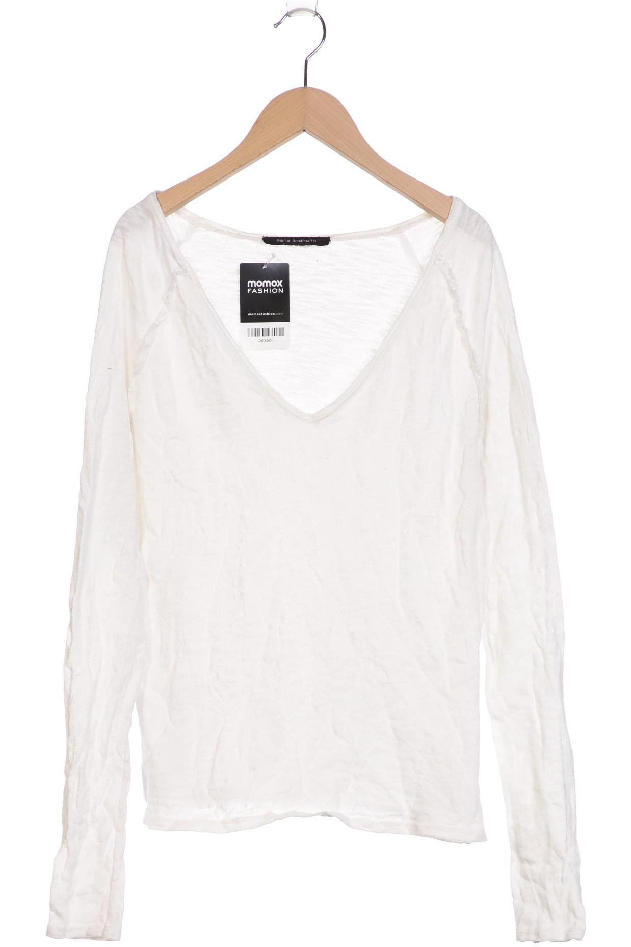 

Sara Lindholm Damen Langarmshirt, weiß, Gr. 38
