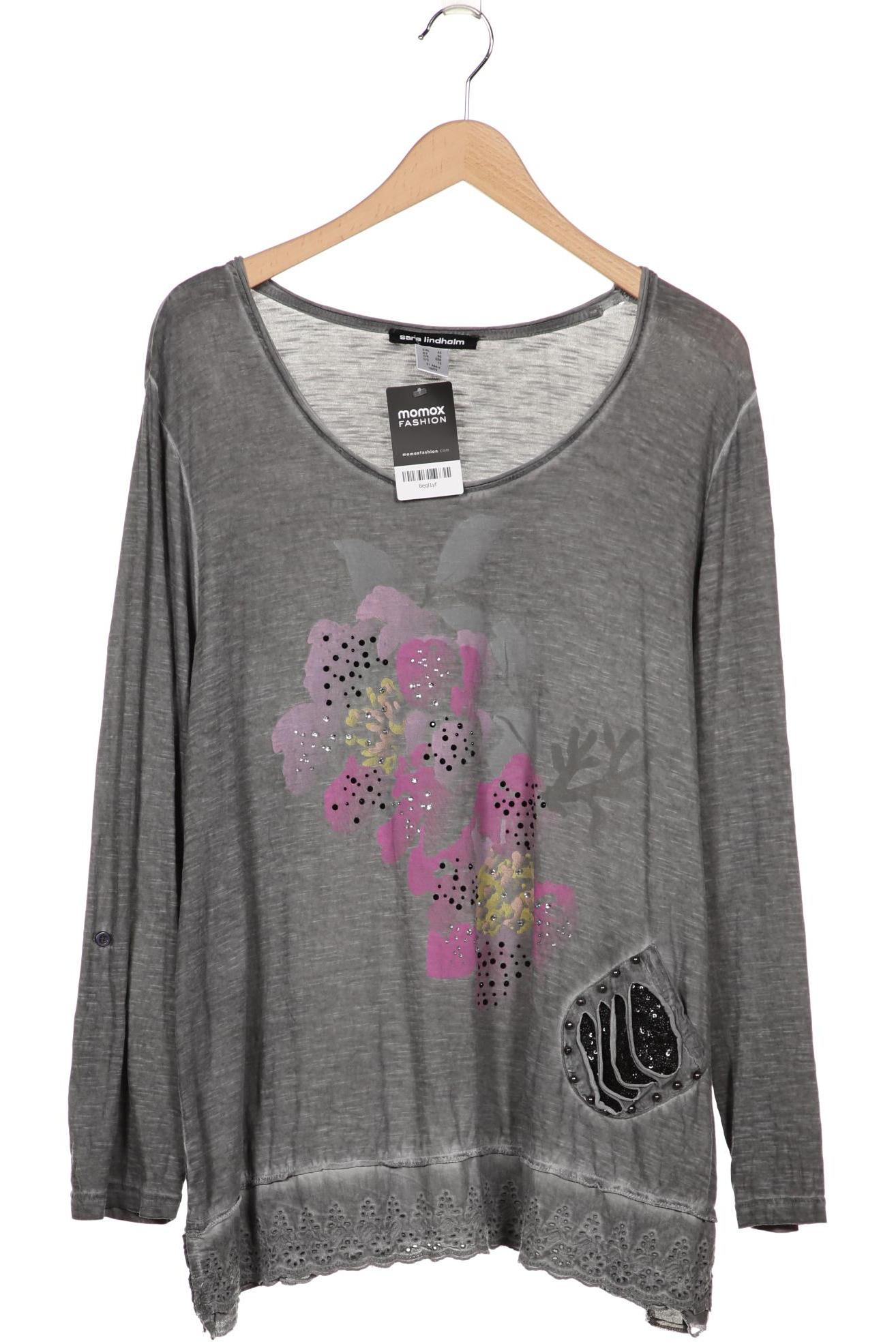 

Sara Lindholm Damen Langarmshirt, grau