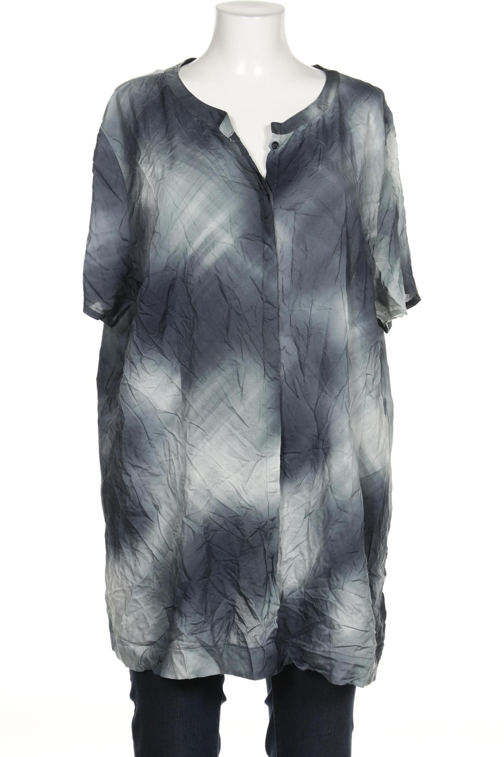 

Sara Lindholm Damen Bluse, blau, Gr. 52