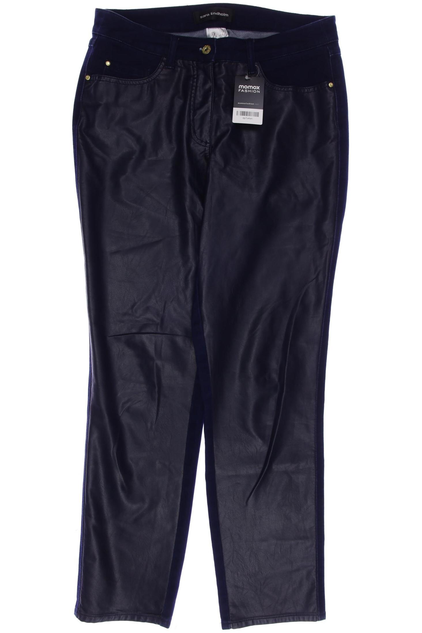 

Sara Lindholm Damen Jeans, marineblau