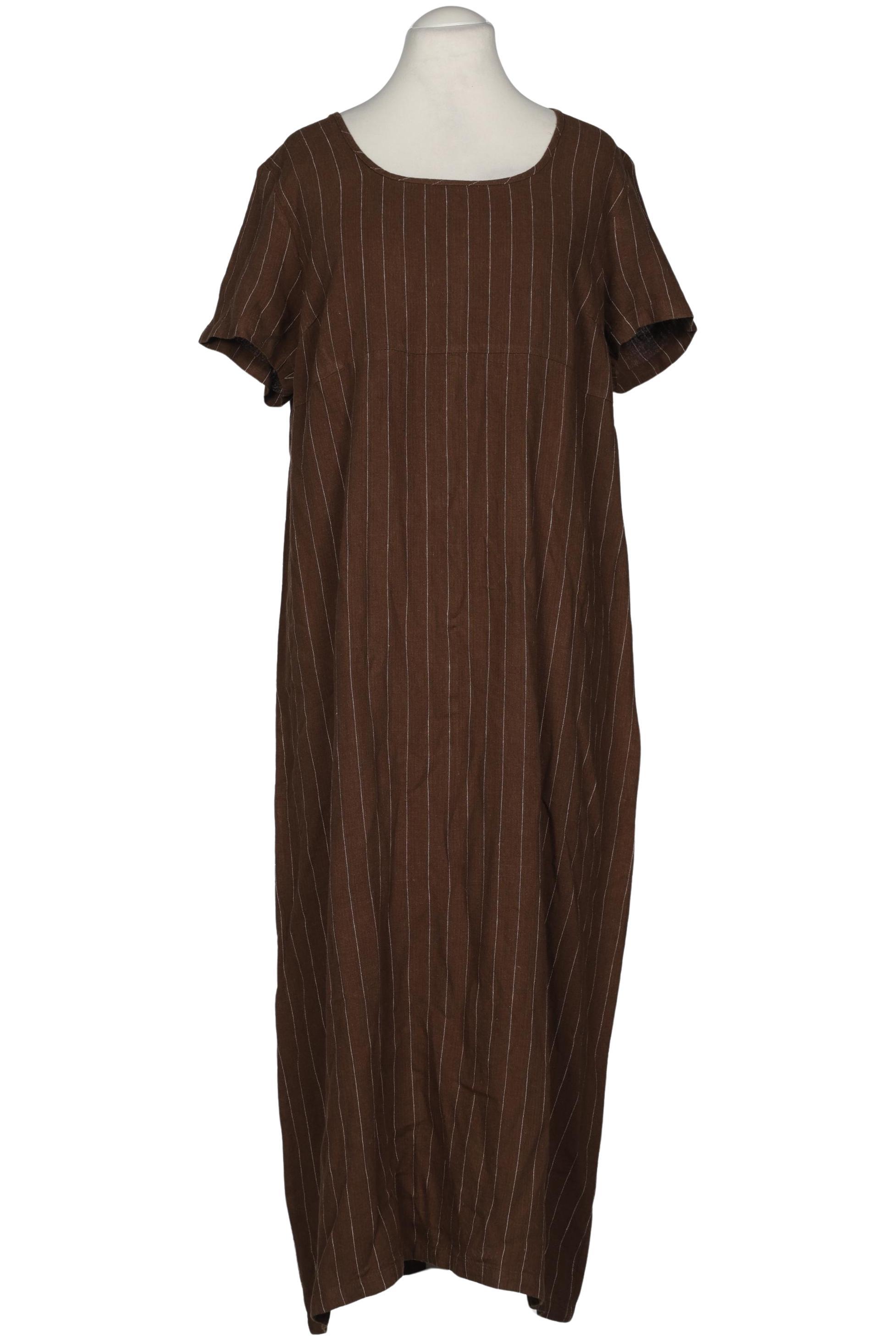 

Sara Lindholm Damen Kleid, braun, Gr. 48