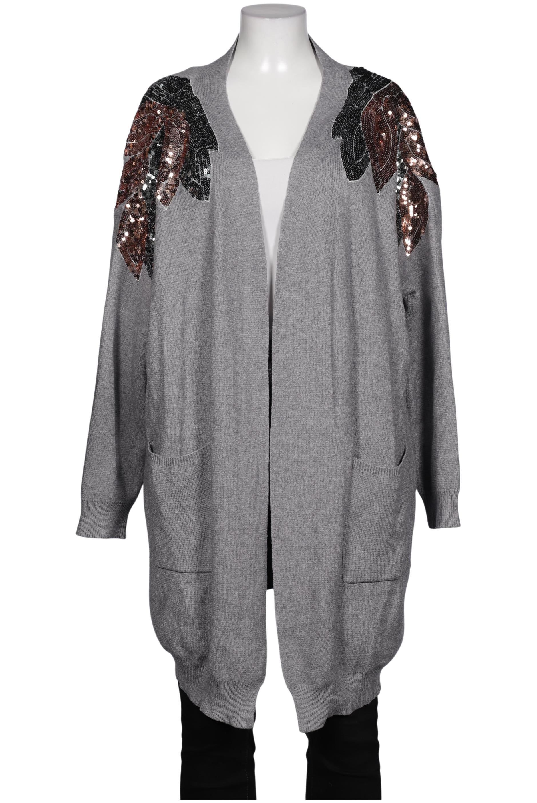 

Sara Lindholm Damen Strickjacke, grau, Gr. 52