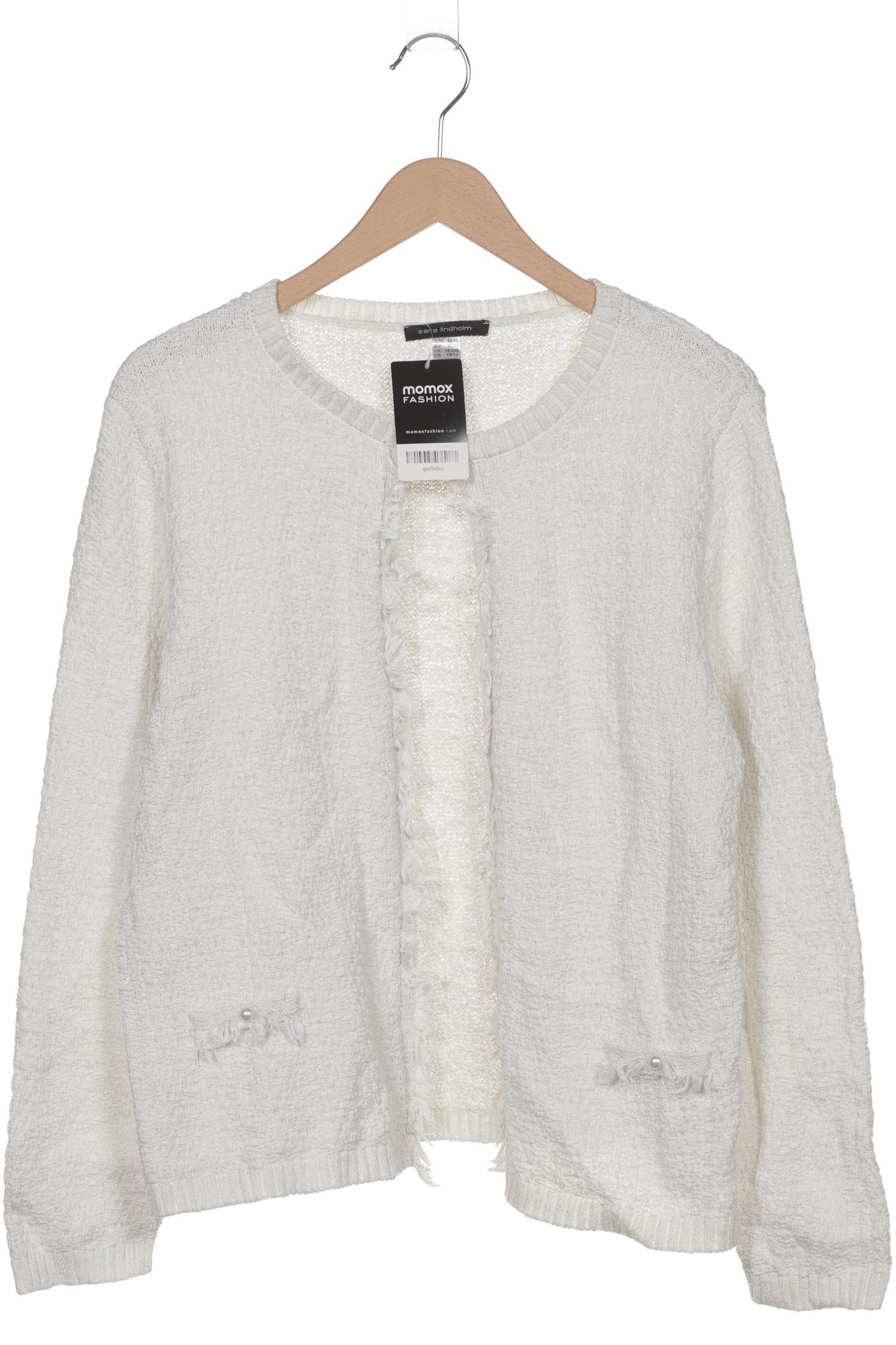 

Sara Lindholm Damen Strickjacke, weiß, Gr. 44