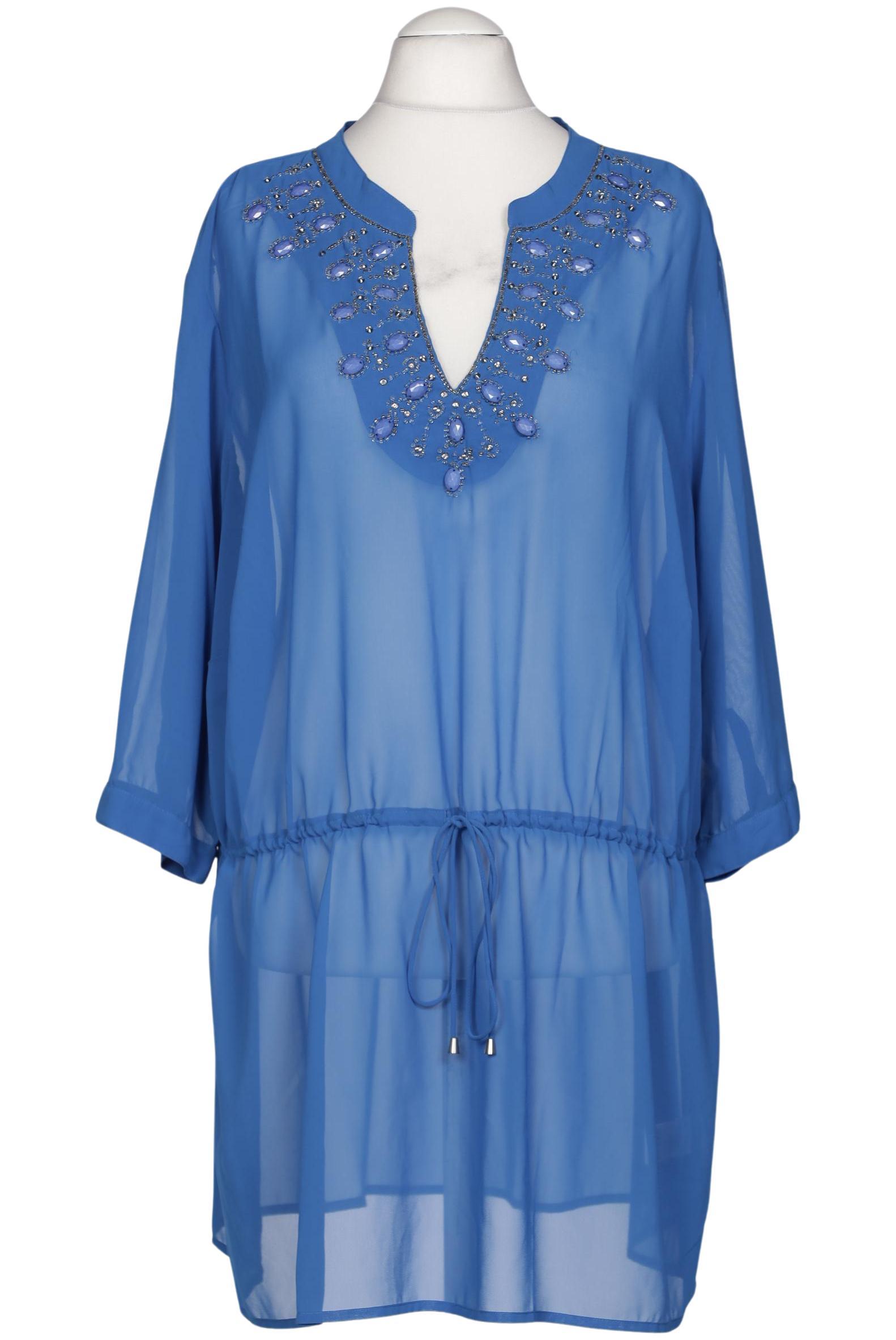 

Sara Lindholm Damen Bluse, blau, Gr. 56