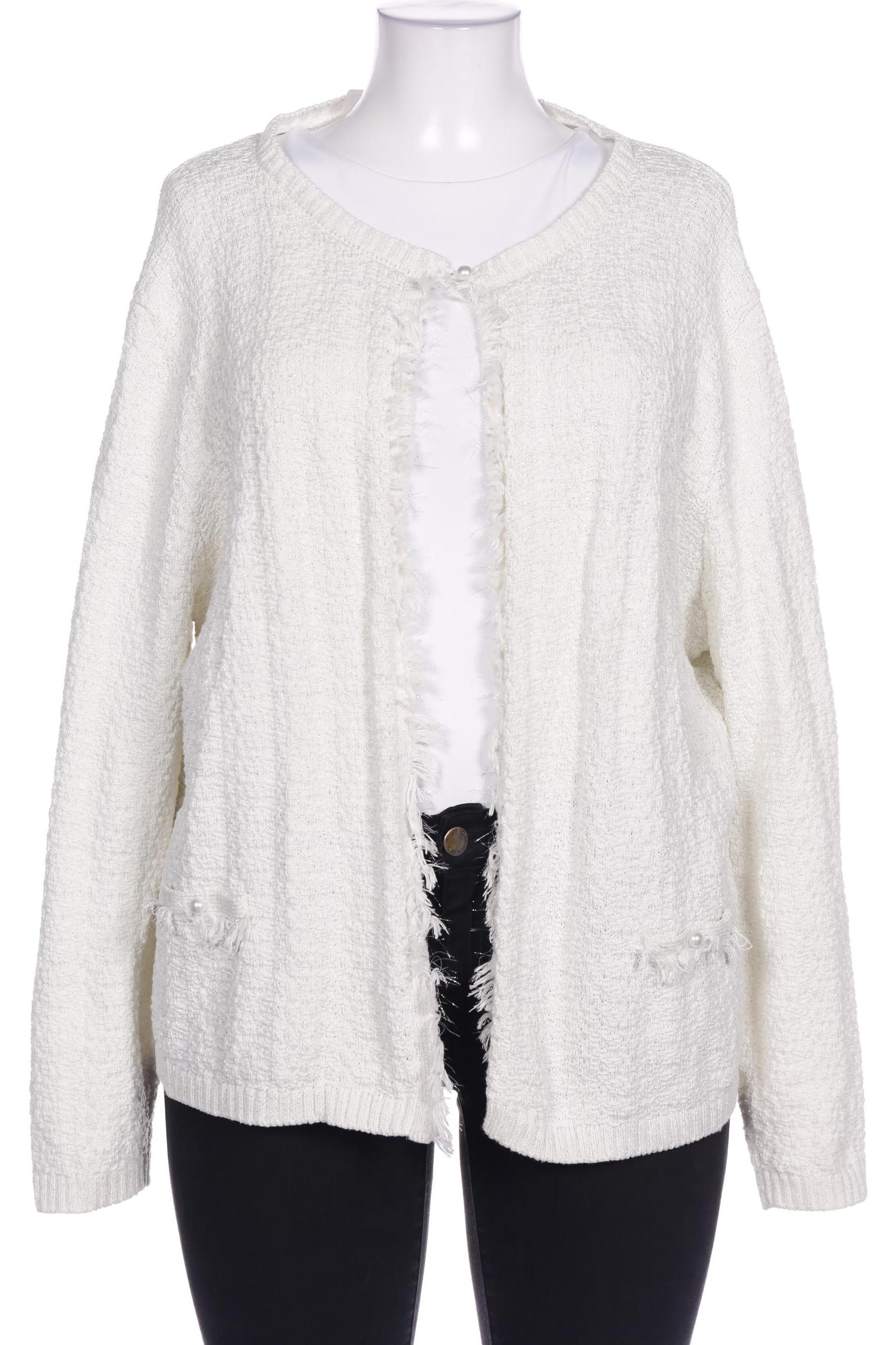 

Sara Lindholm Damen Strickjacke, weiß, Gr. 52