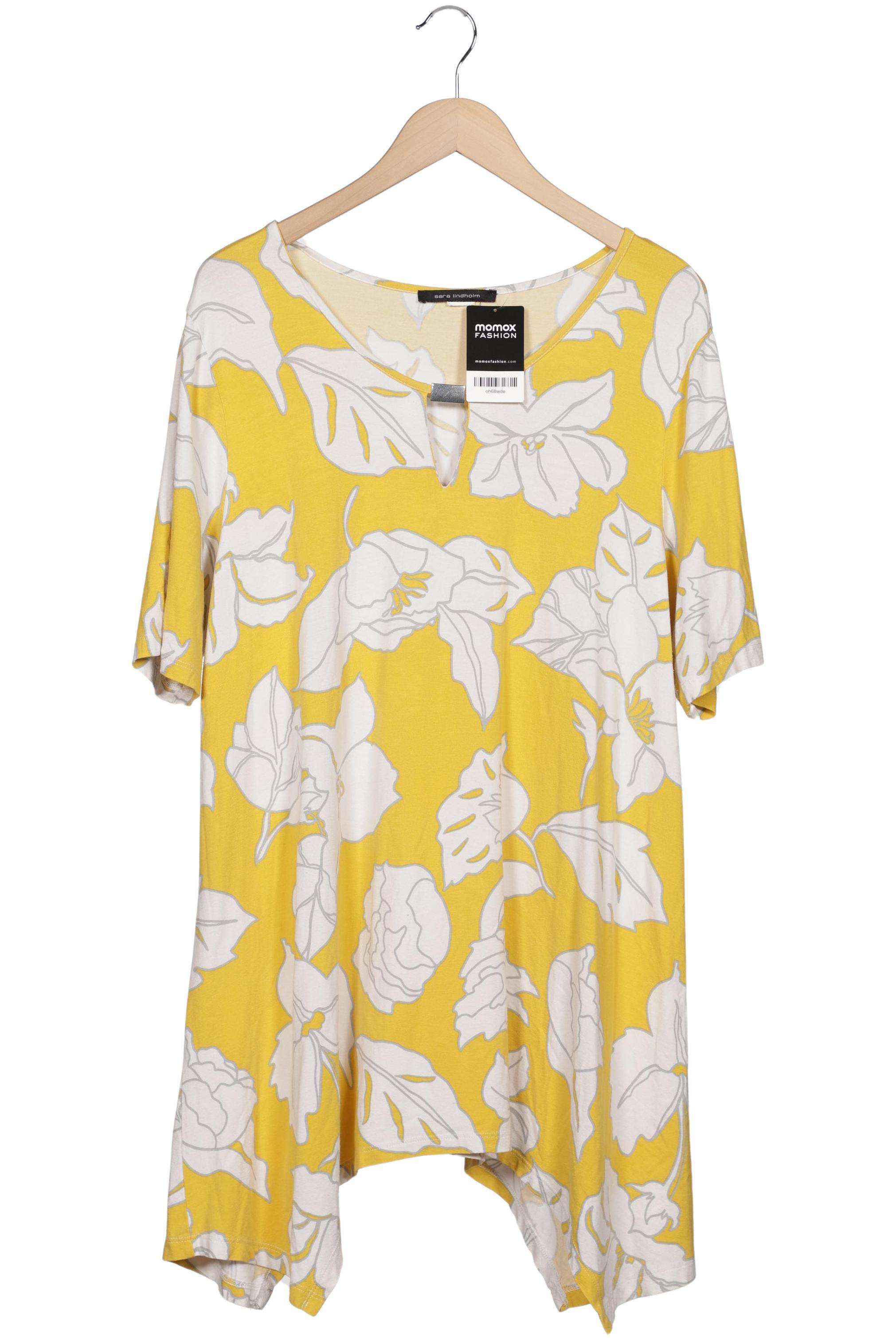 

Sara Lindholm Damen T-Shirt, gelb, Gr. 48
