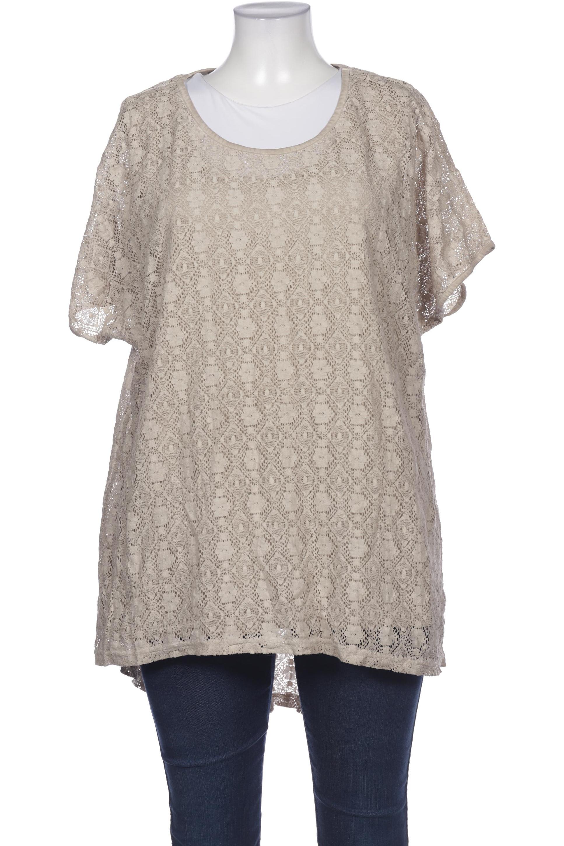 

Sara Lindholm Damen Bluse, beige, Gr. 50