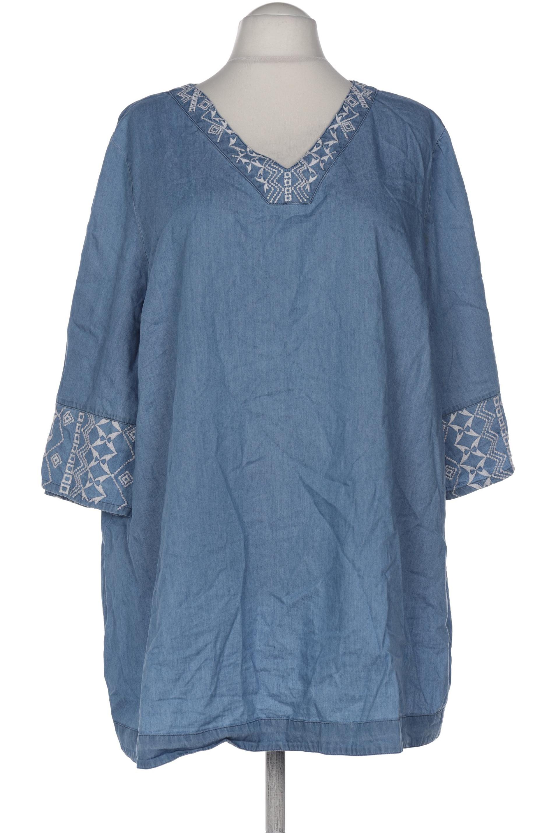 

Sara Lindholm Damen Bluse, blau, Gr. 54