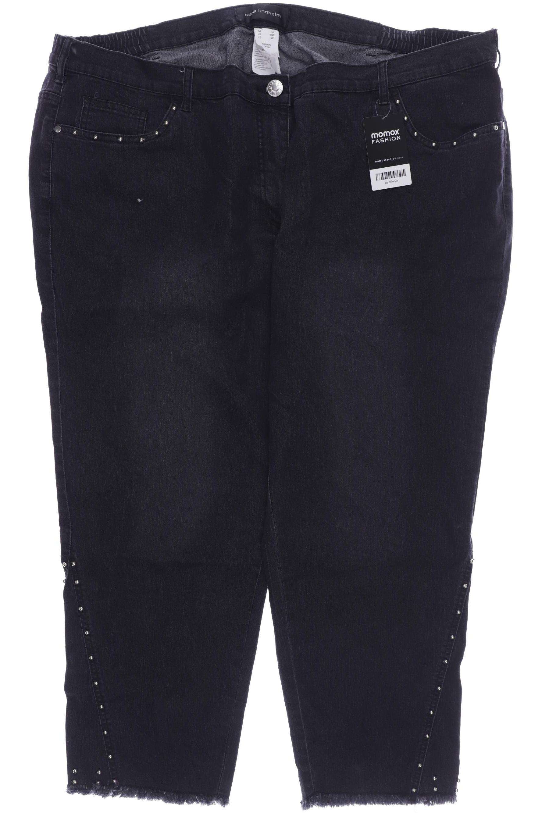 

Sara Lindholm Damen Jeans, schwarz