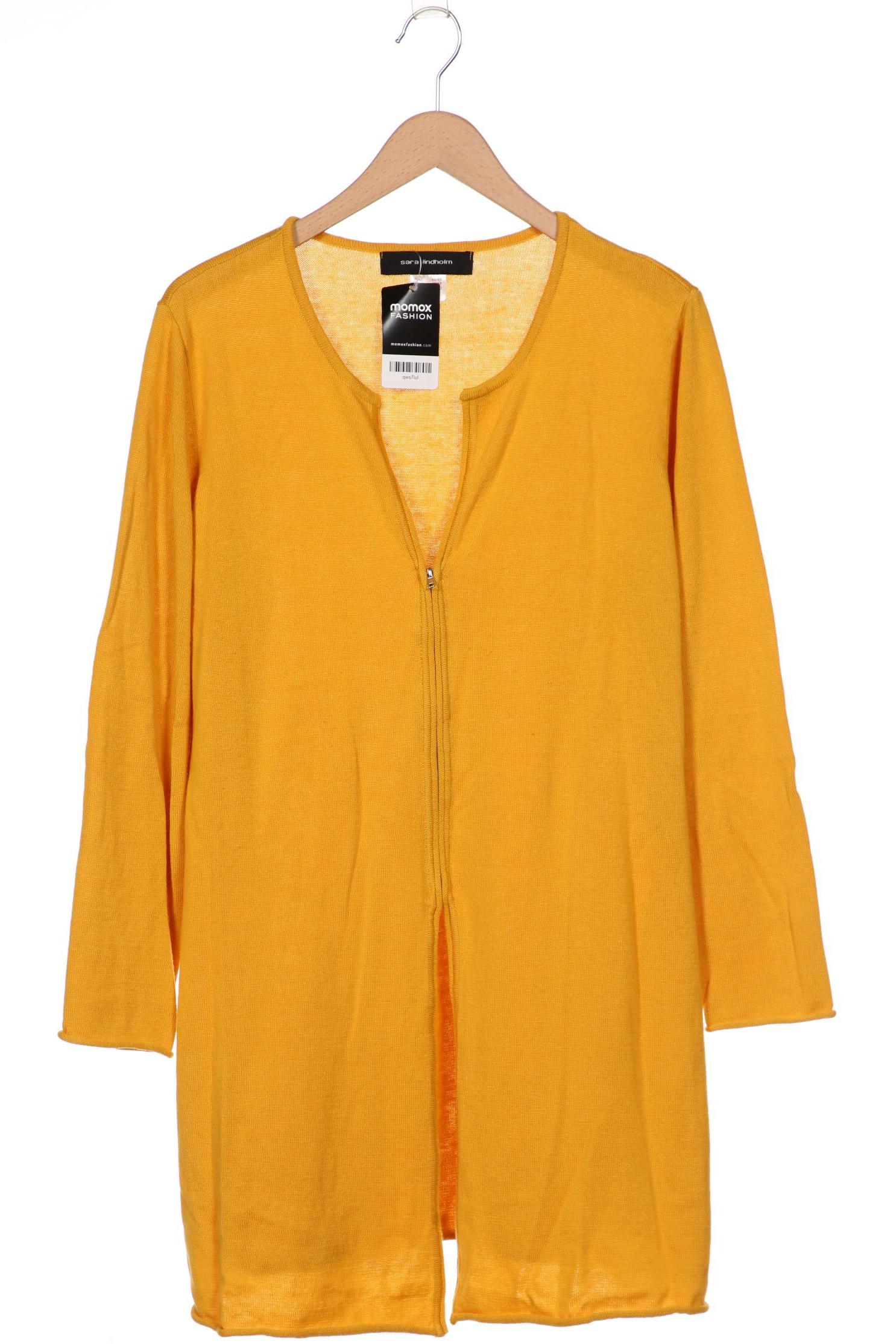 

Sara Lindholm Damen Strickjacke, gelb