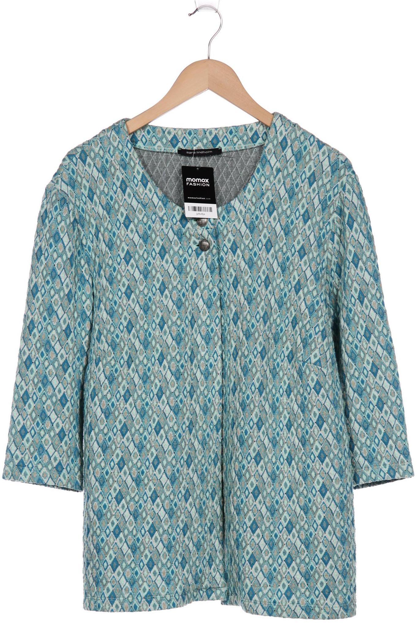 

Sara Lindholm Damen Strickjacke, türkis, Gr. 46