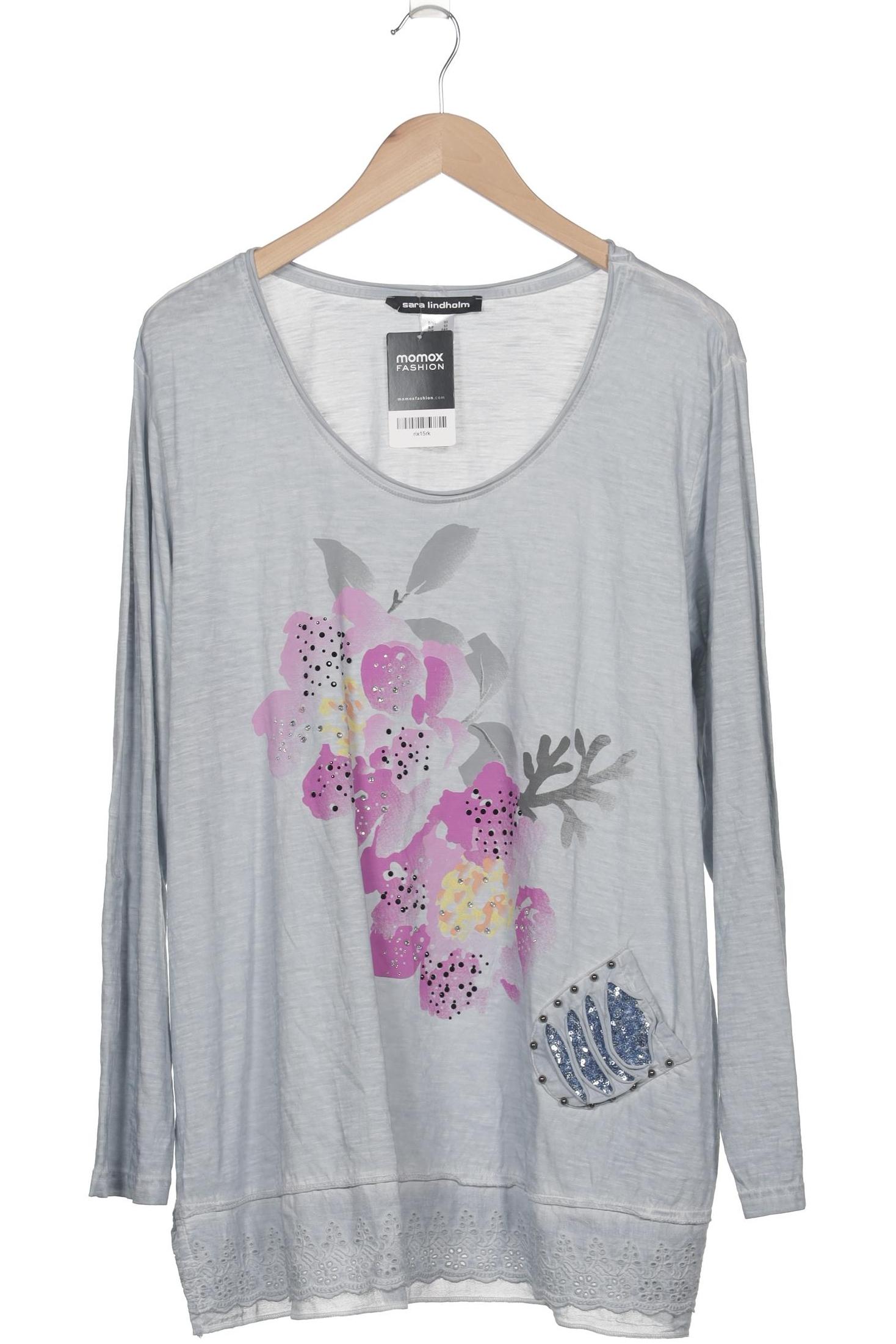 

Sara Lindholm Damen Langarmshirt, blau, Gr. 50