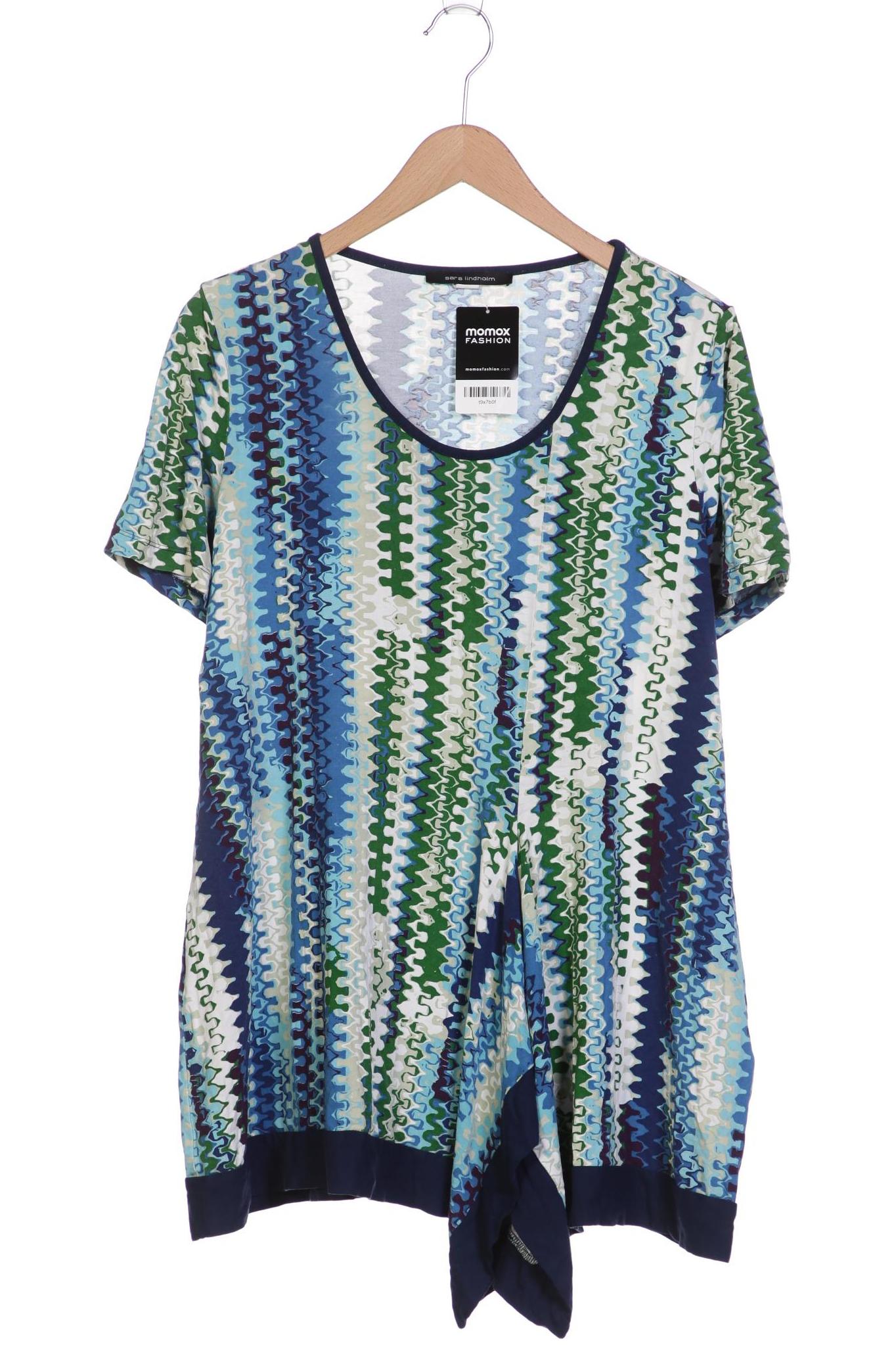 

Sara Lindholm Damen T-Shirt, blau