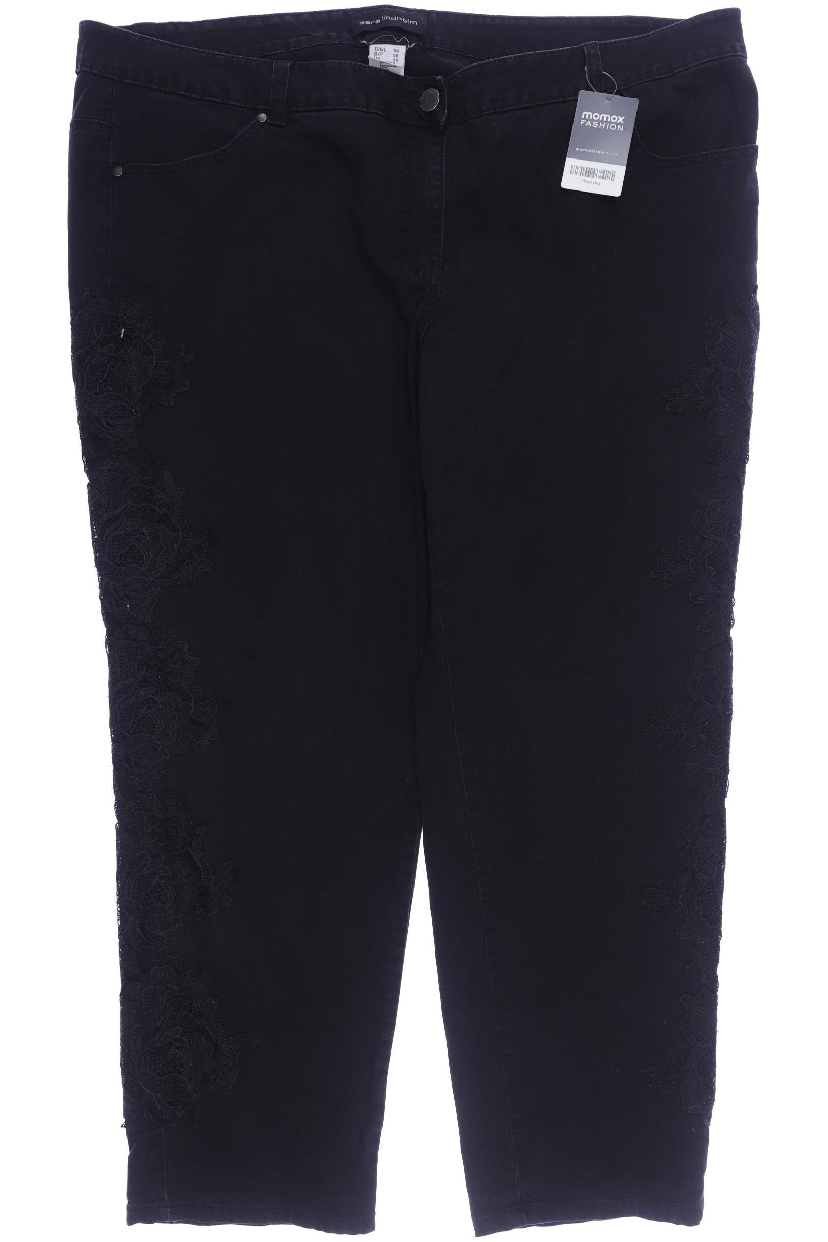 

Sara Lindholm Damen Jeans, schwarz, Gr. 54