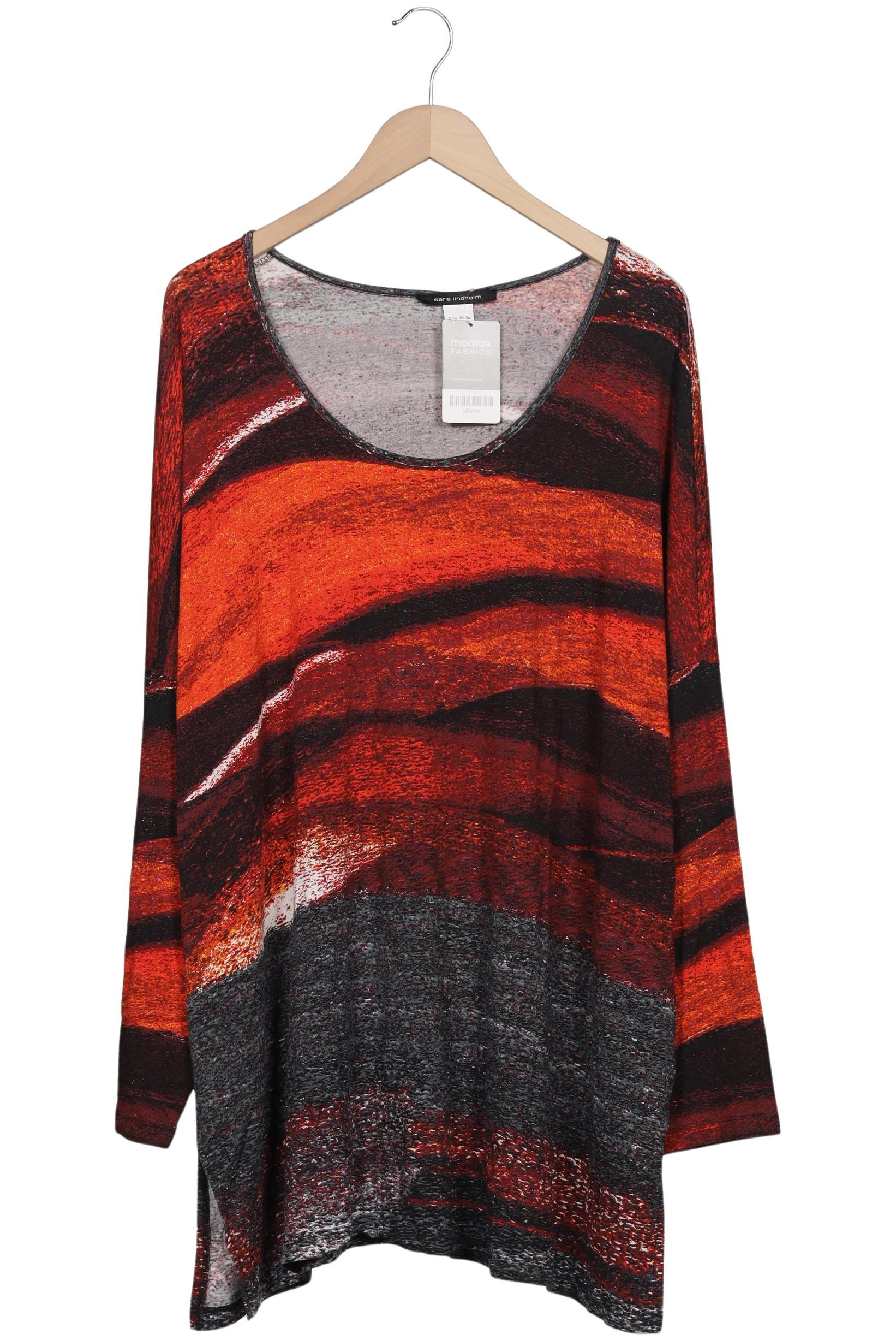 

Sara Lindholm Damen Langarmshirt, orange, Gr. 52