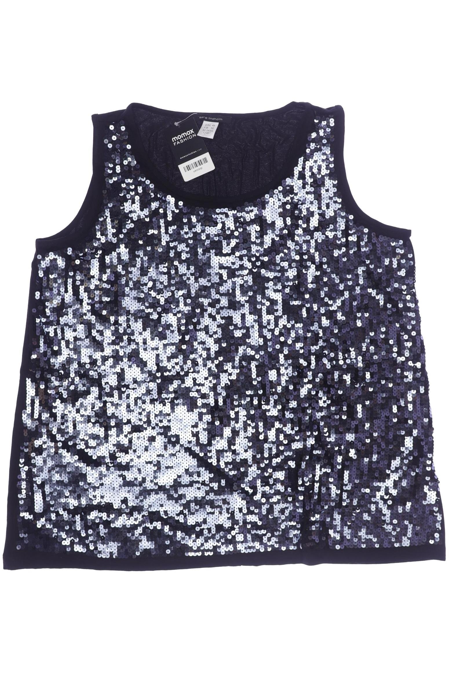 

Sara Lindholm Damen Top, schwarz, Gr. 48