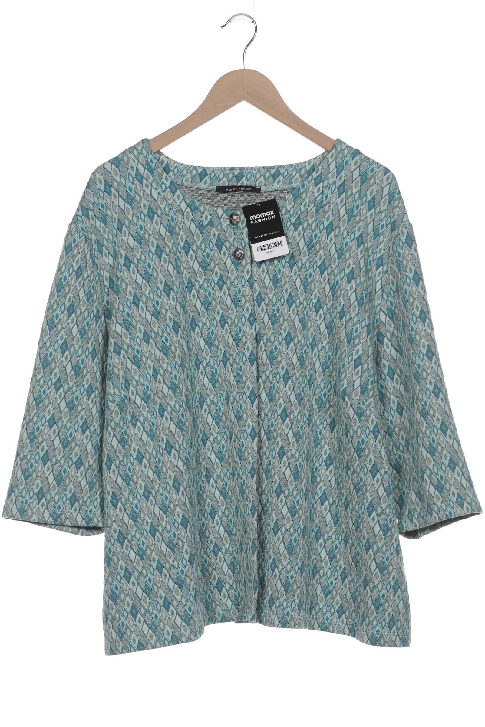 

Sara Lindholm Damen Strickjacke, türkis, Gr. 48