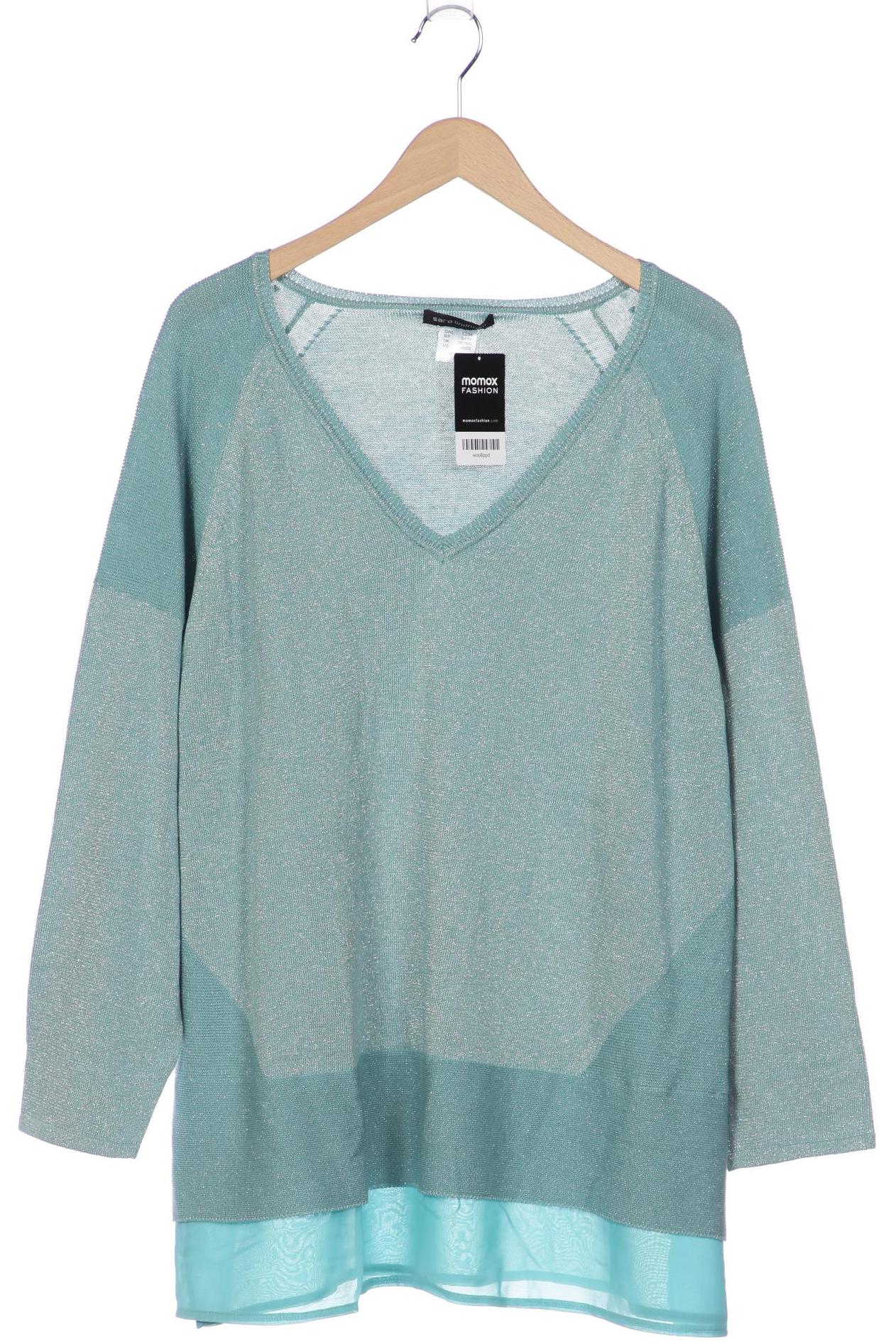 

Sara Lindholm Damen Pullover, türkis