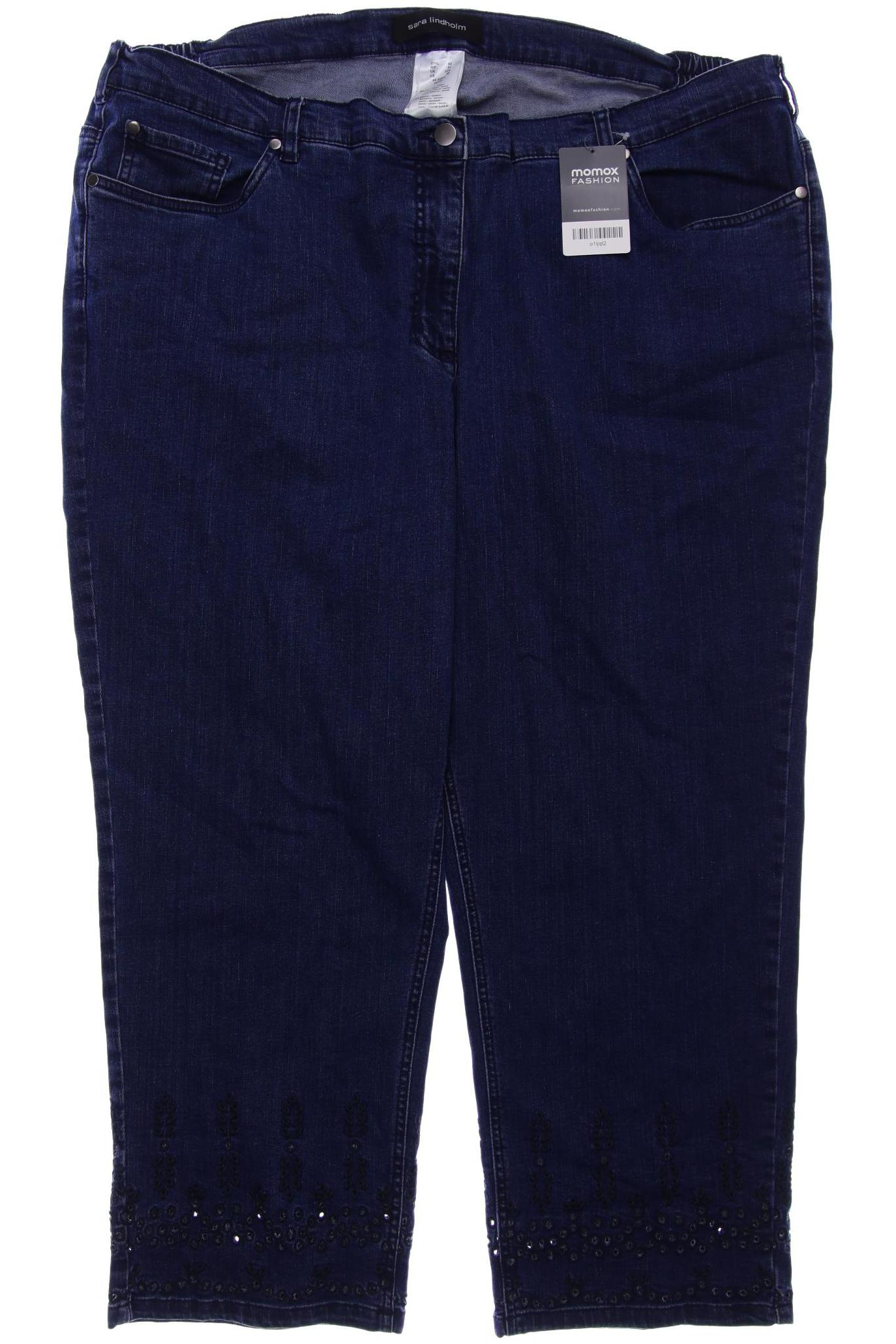 

Sara Lindholm Damen Jeans, marineblau