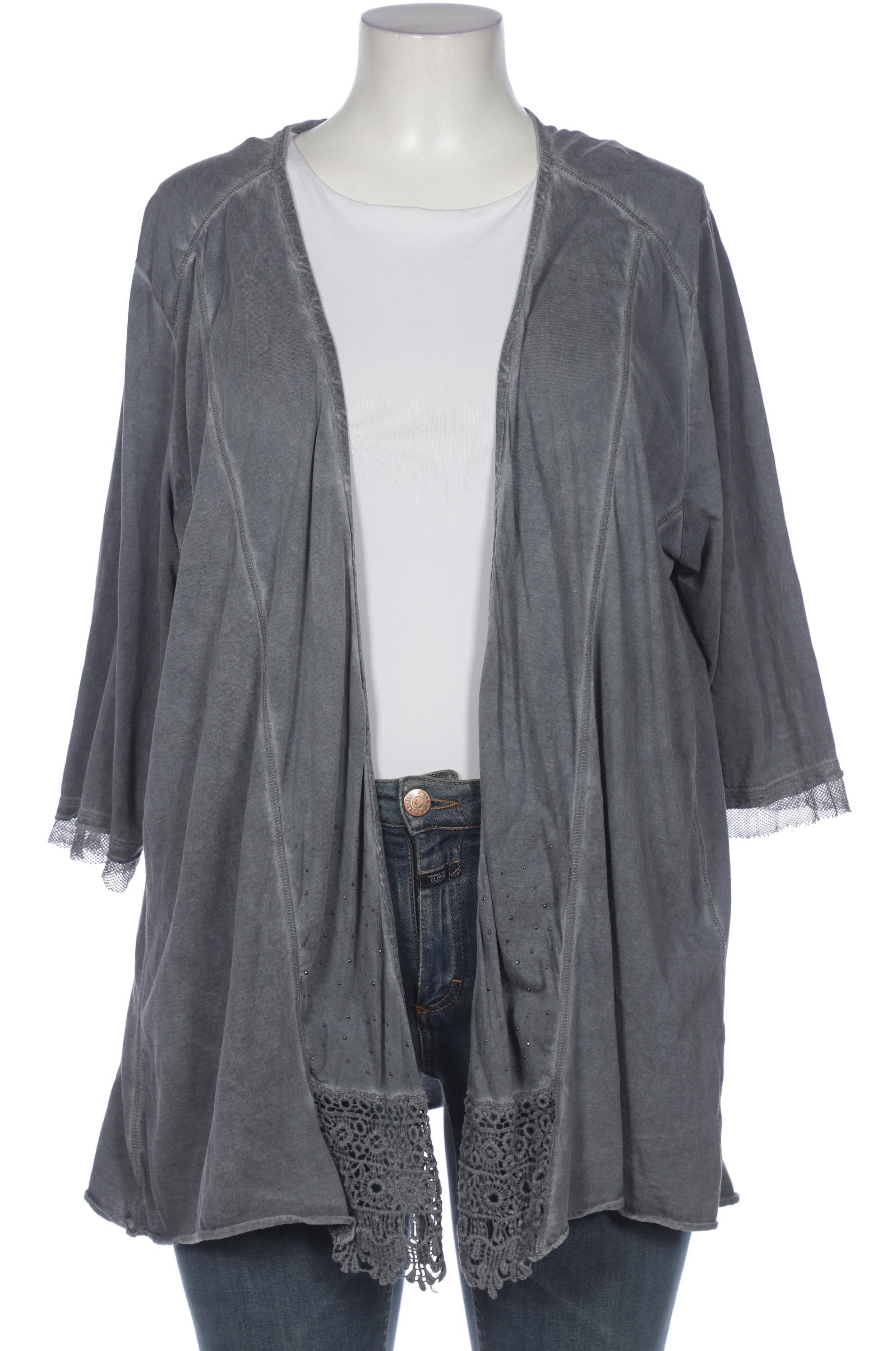 

Sara Lindholm Damen Strickjacke, grau, Gr. 50