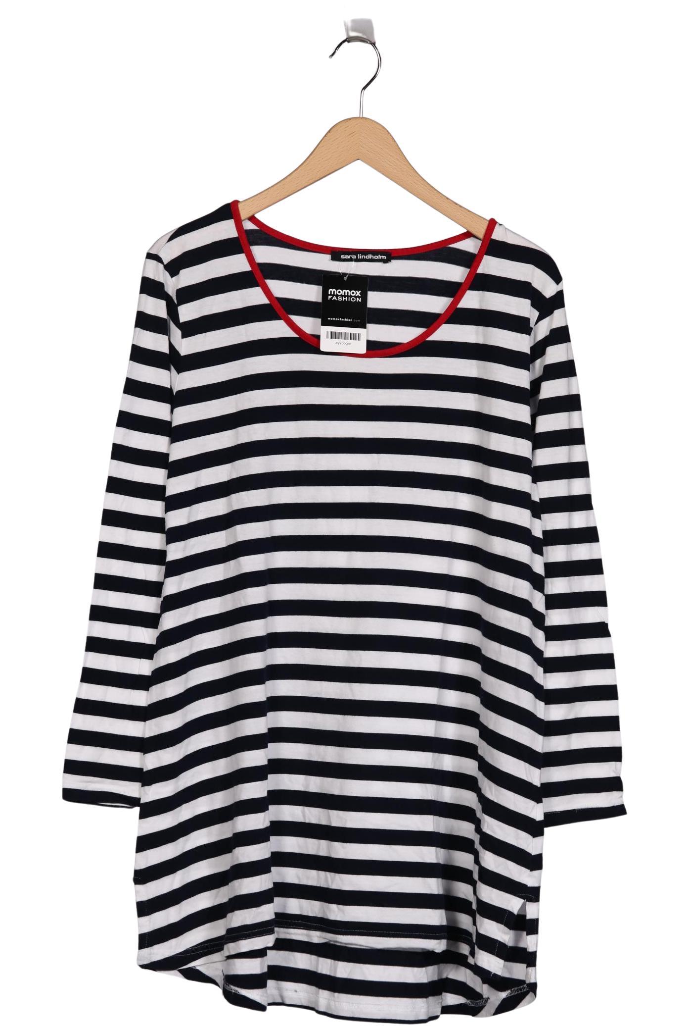 

Sara Lindholm Damen Langarmshirt, weiß, Gr. 48