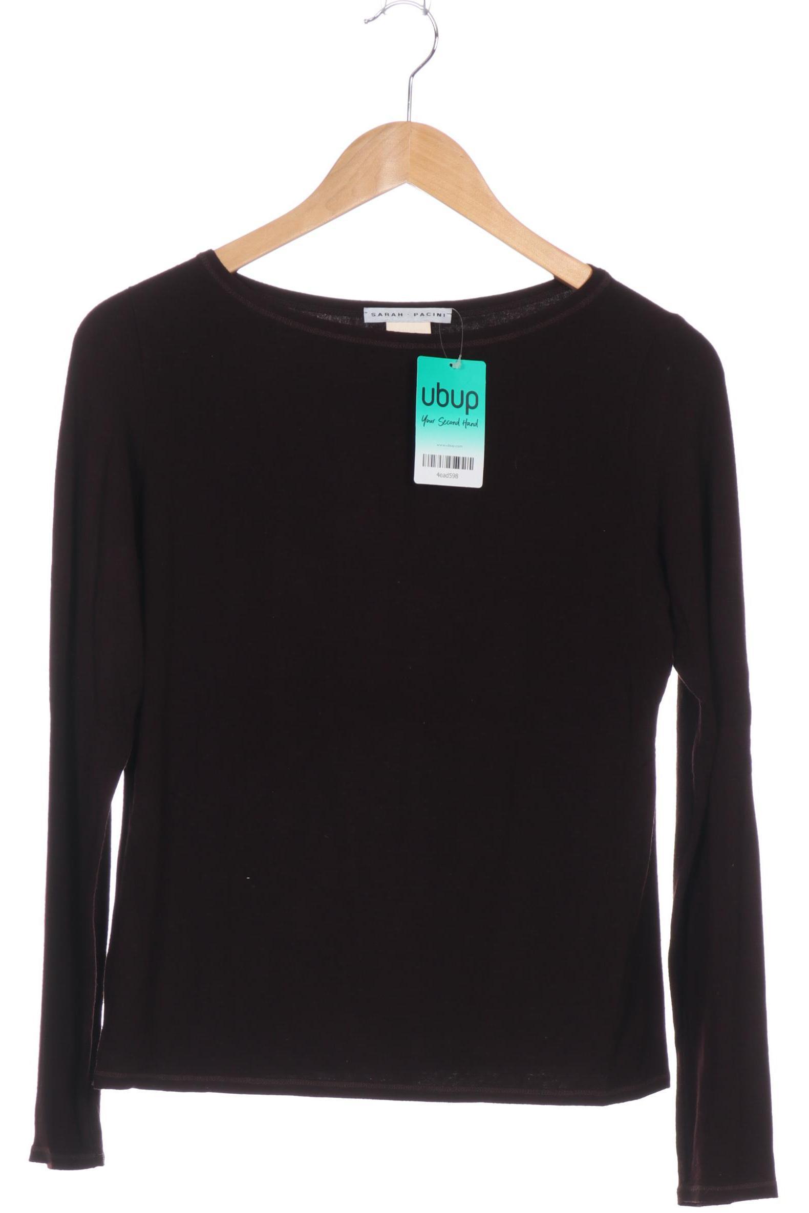 

Sarah Pacini Damen Langarmshirt, braun, Gr.