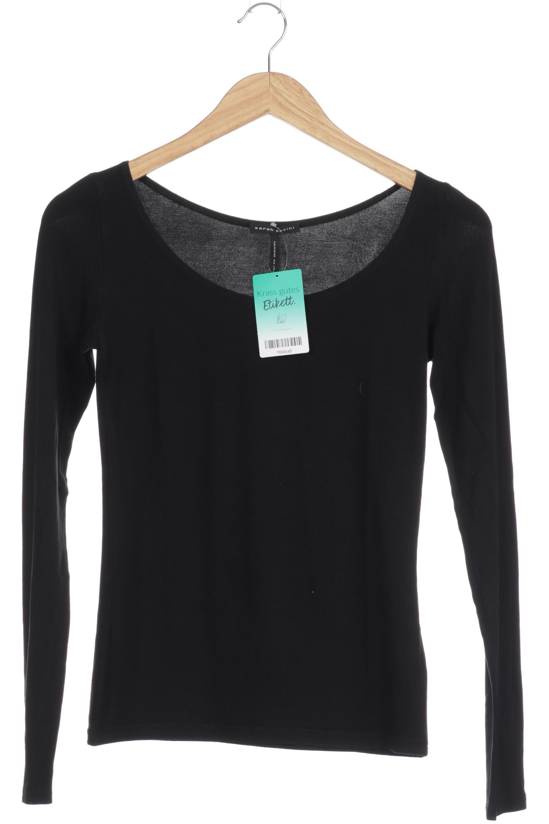 

Sarah Pacini Damen Langarmshirt, schwarz, Gr.