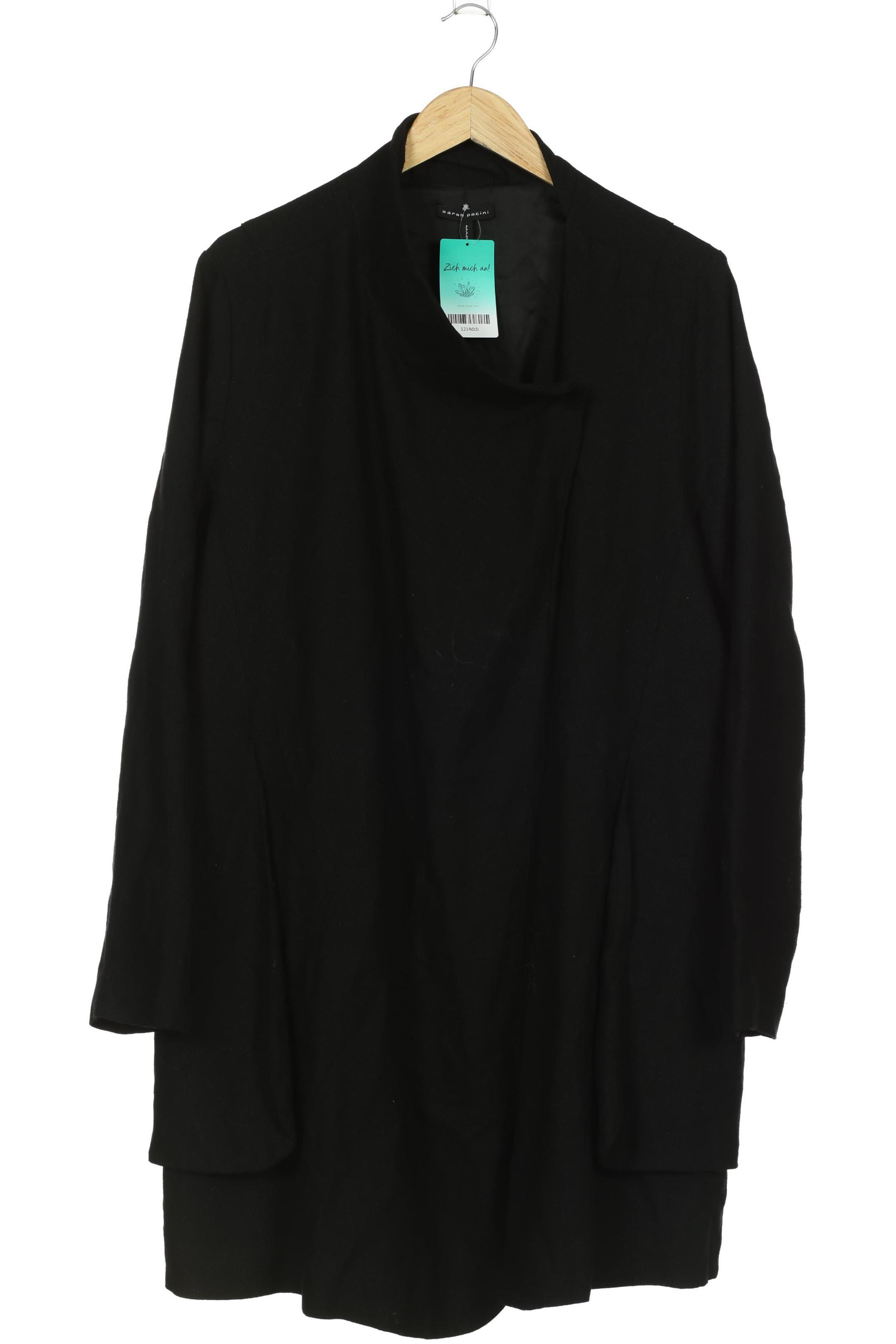

Sarah Pacini Damen Mantel, schwarz, Gr. 44