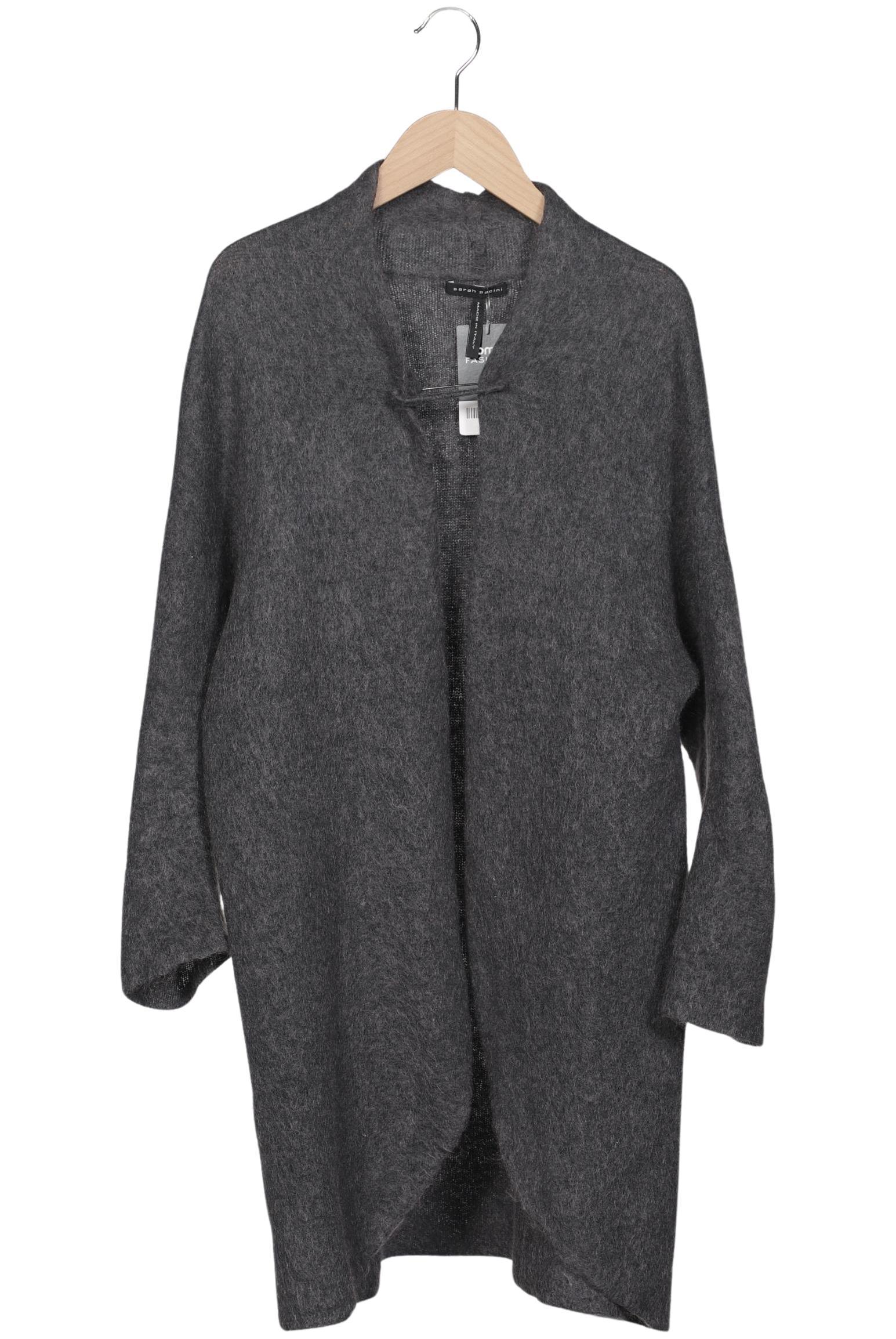 

Sarah Pacini Damen Strickjacke, grau, Gr. 44
