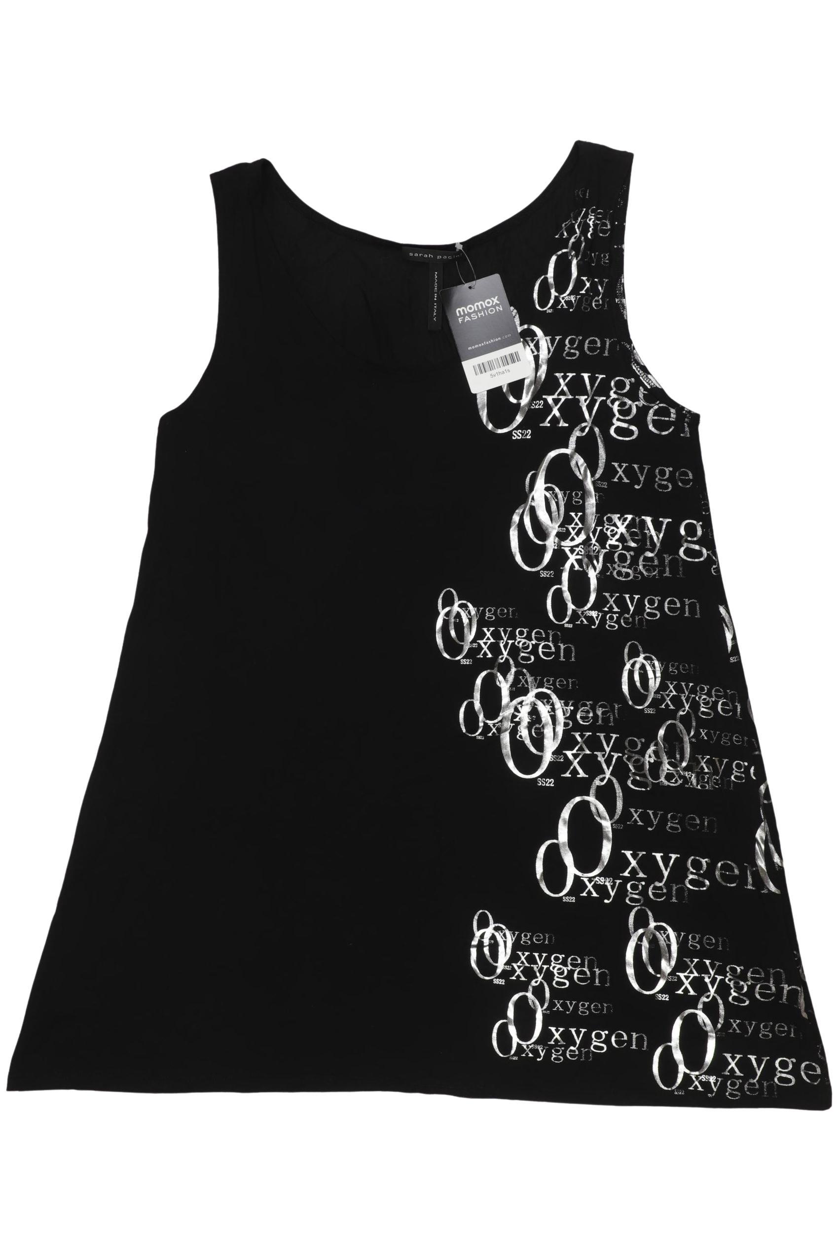 

Sarah Pacini Damen Top, schwarz, Gr. 38