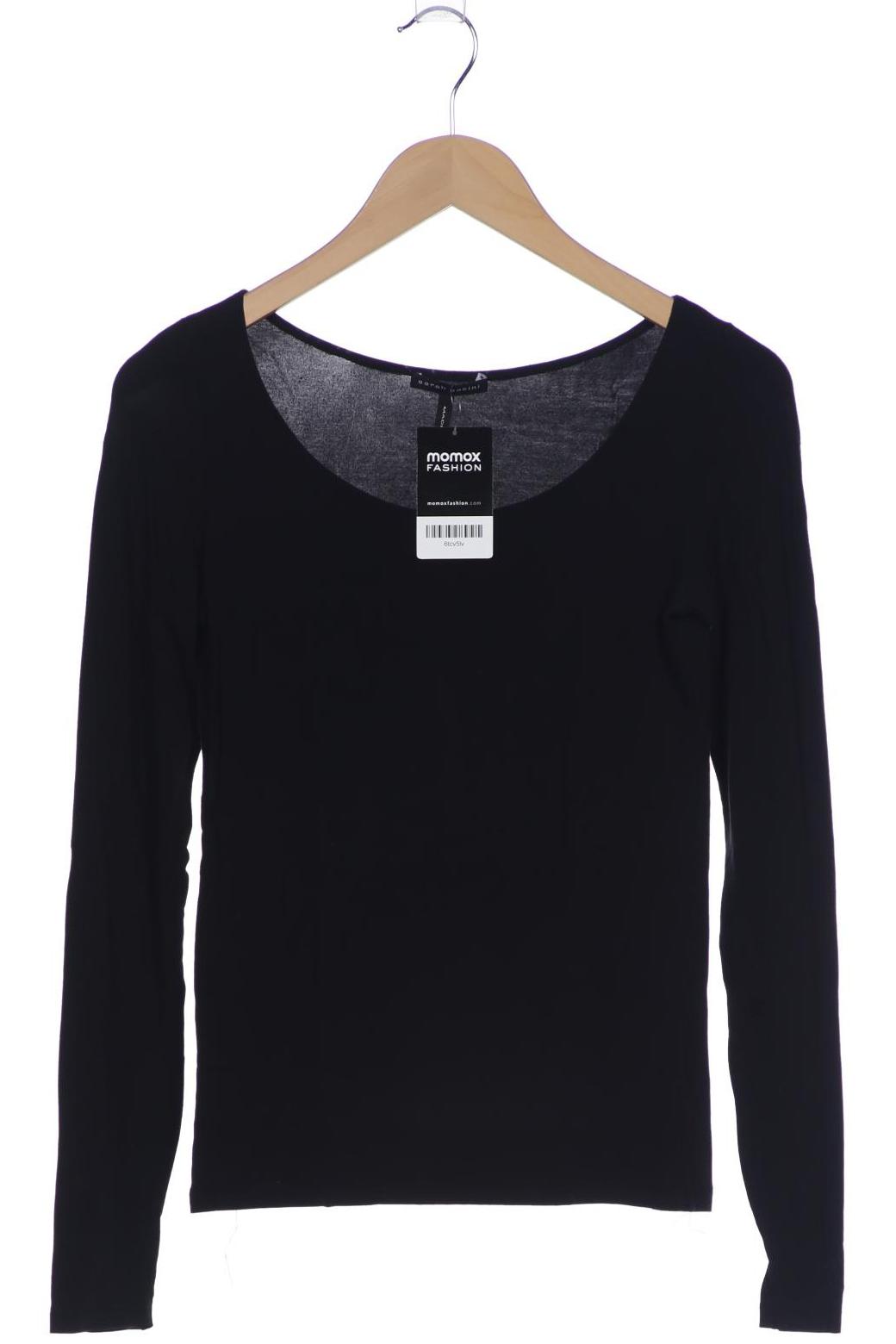 

Sarah Pacini Damen Langarmshirt, schwarz, Gr. 36