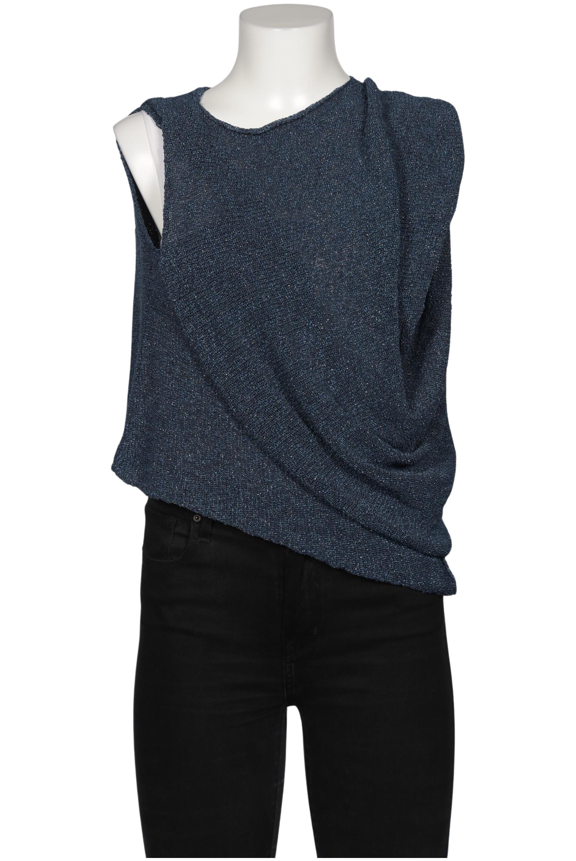 

Sarah Pacini Damen Strickjacke, marineblau, Gr. 44