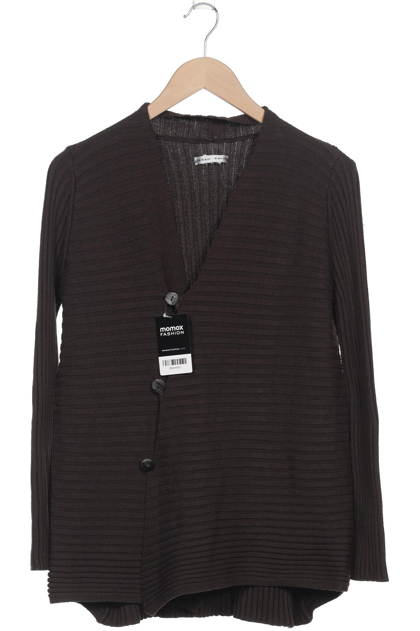 

Sarah Pacini Damen Strickjacke, braun, Gr. 38