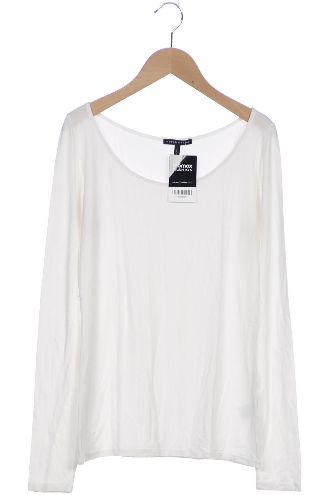 

Sarah Pacini Damen Langarmshirt, weiß, Gr. 38