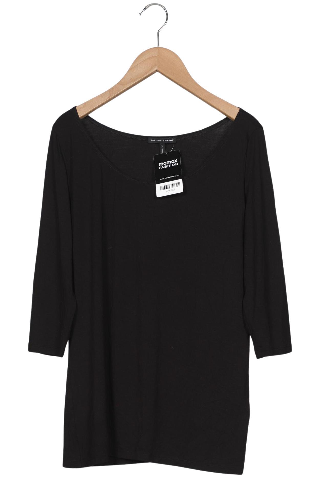 

Sarah Pacini Damen Langarmshirt, schwarz, Gr. 44