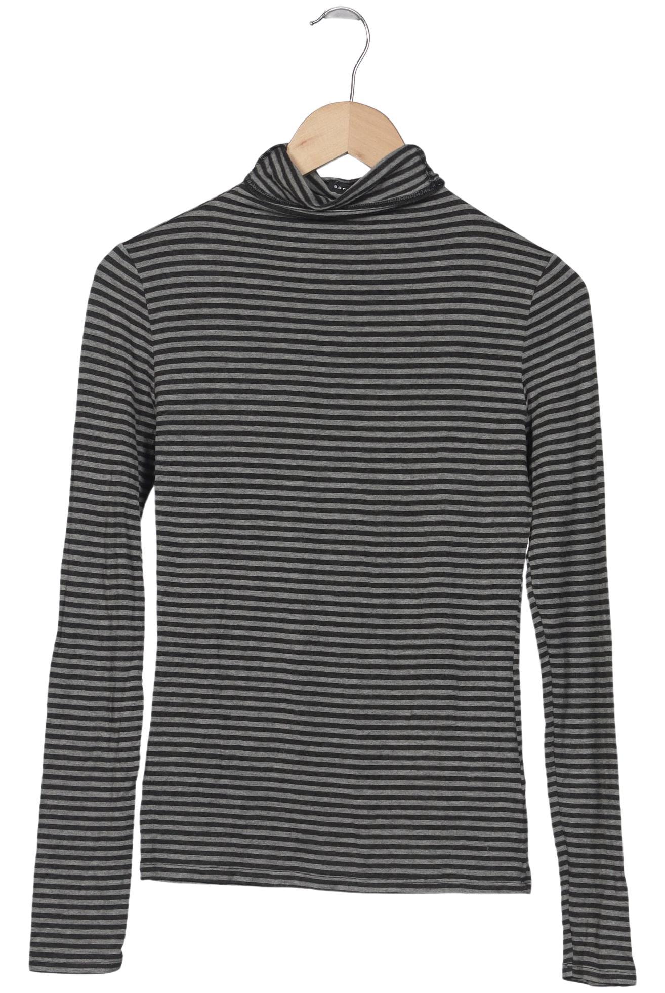 

Sarah Pacini Damen Langarmshirt, grau, Gr. 36