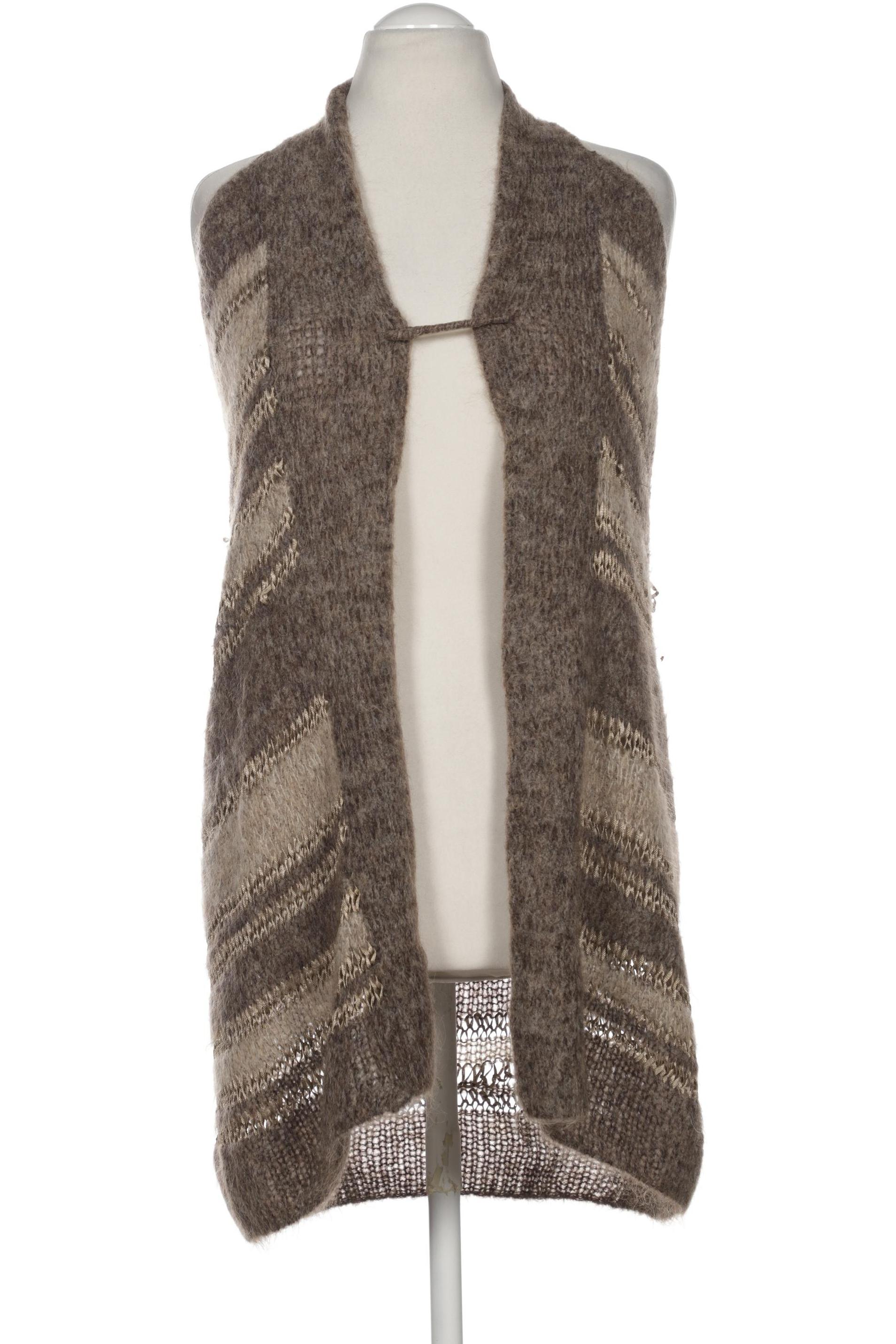 

Sarah Pacini Damen Strickjacke, braun, Gr. 42