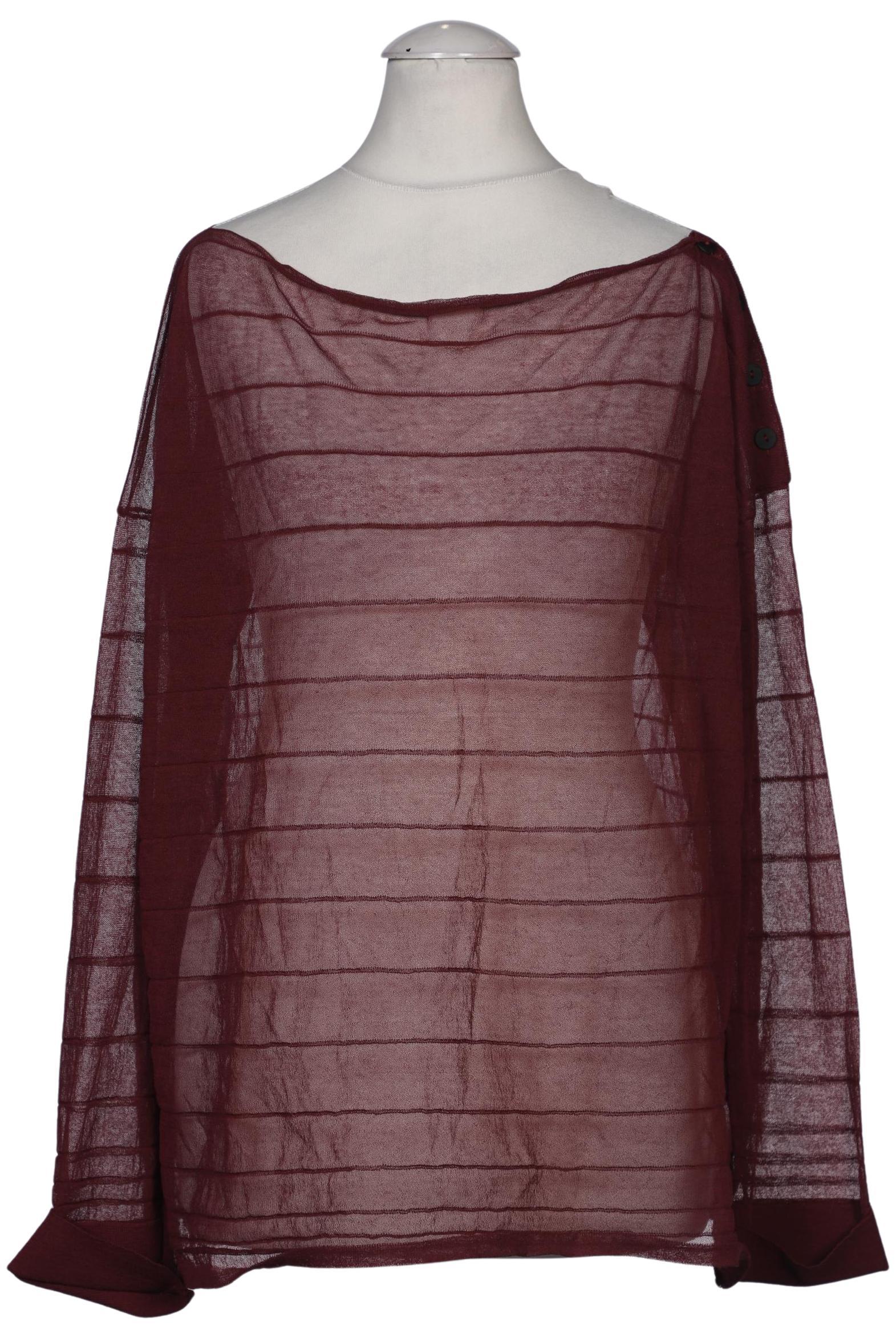 

Sarah Pacini Damen Pullover, bordeaux, Gr. uni