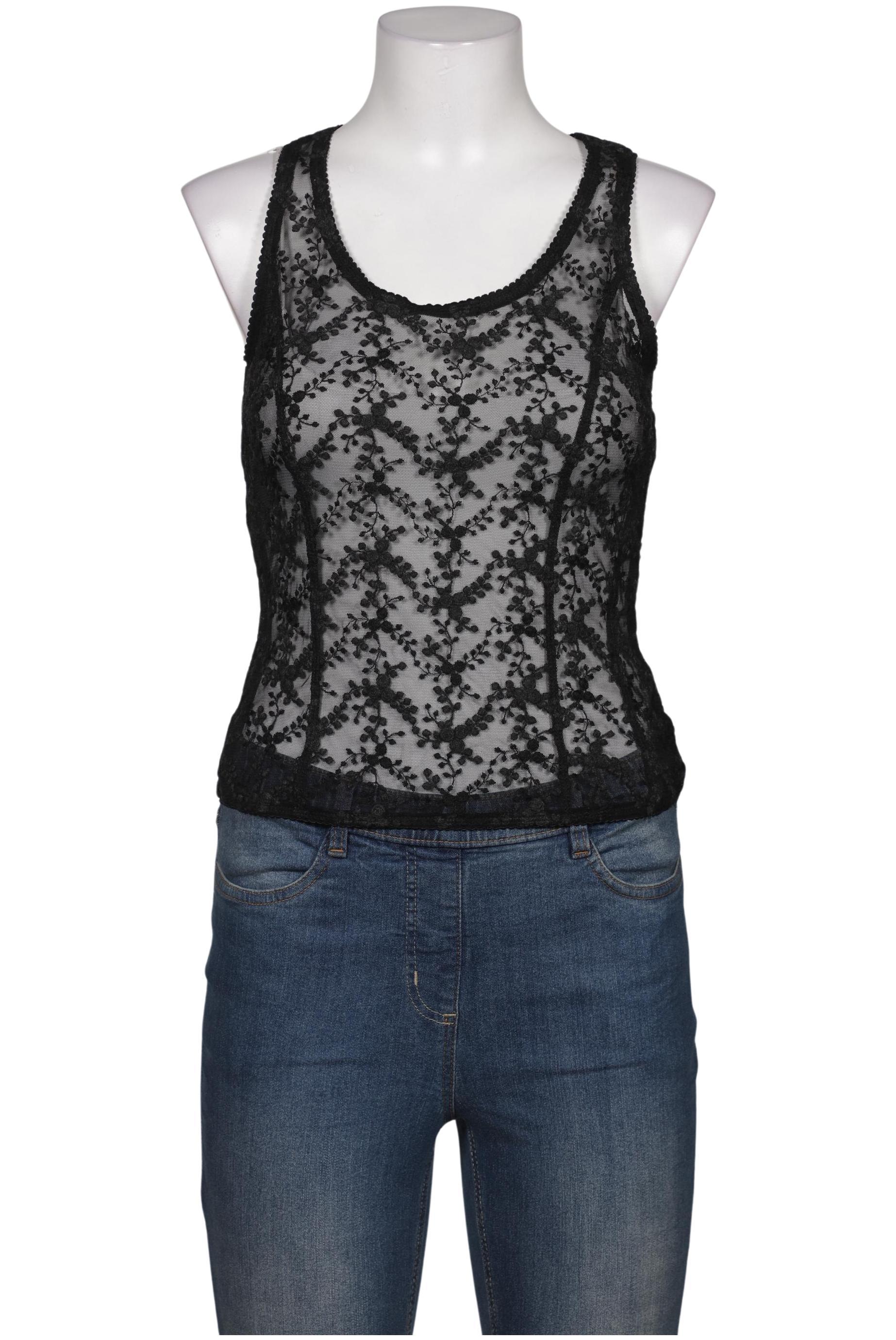 

Sarah Pacini Damen Top, schwarz, Gr. 34