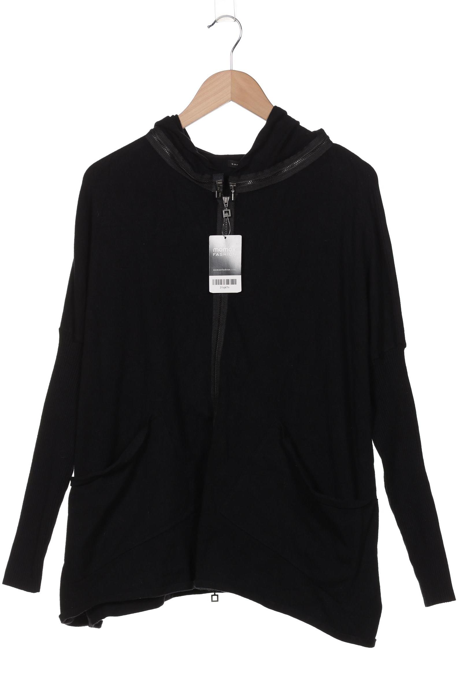 

Sarah Pacini Damen Kapuzenpullover, schwarz, Gr. uni